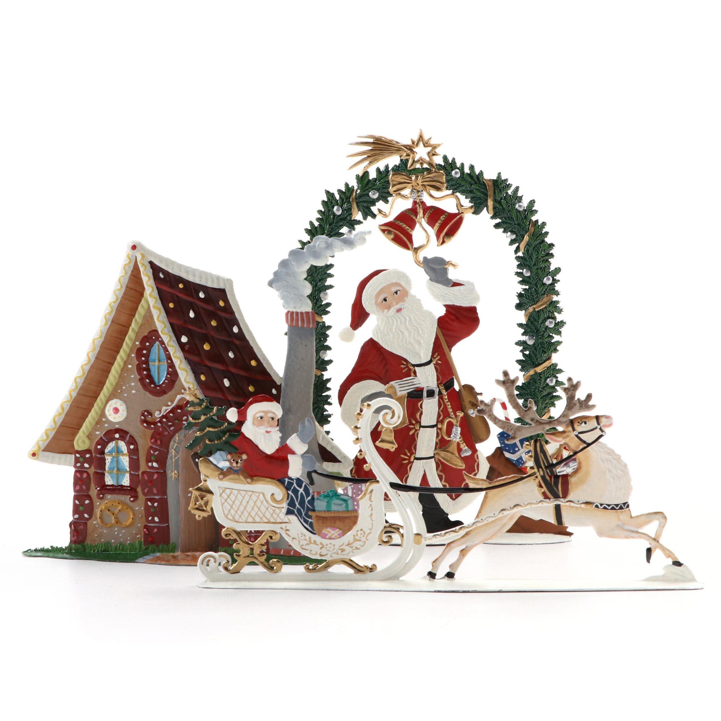 Wilhelm-Schweizer-Zinnfiguren Hand-Painted Pewter Christmas Figurines