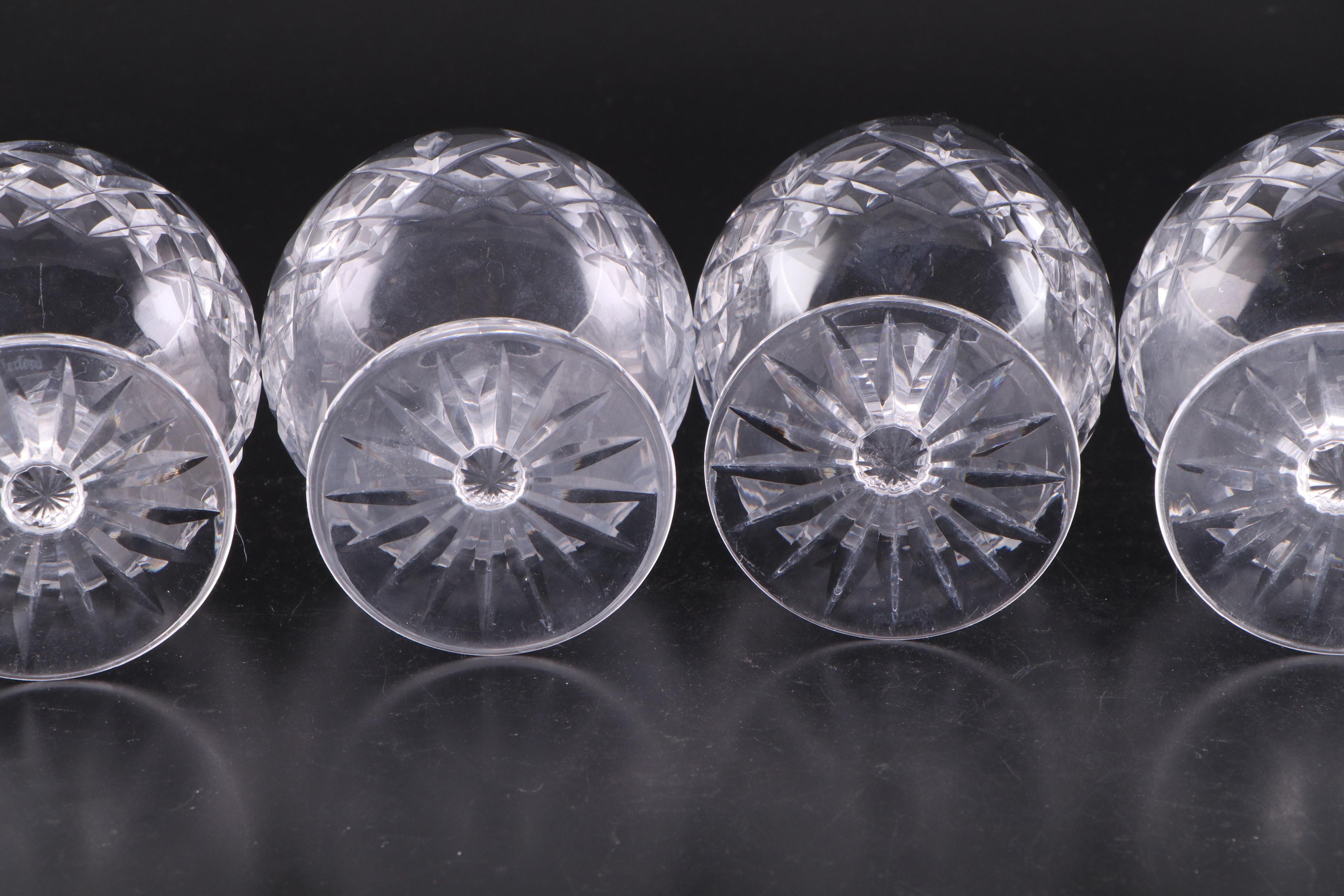 Waterford "Lismore" Crystal Brandy Glasses