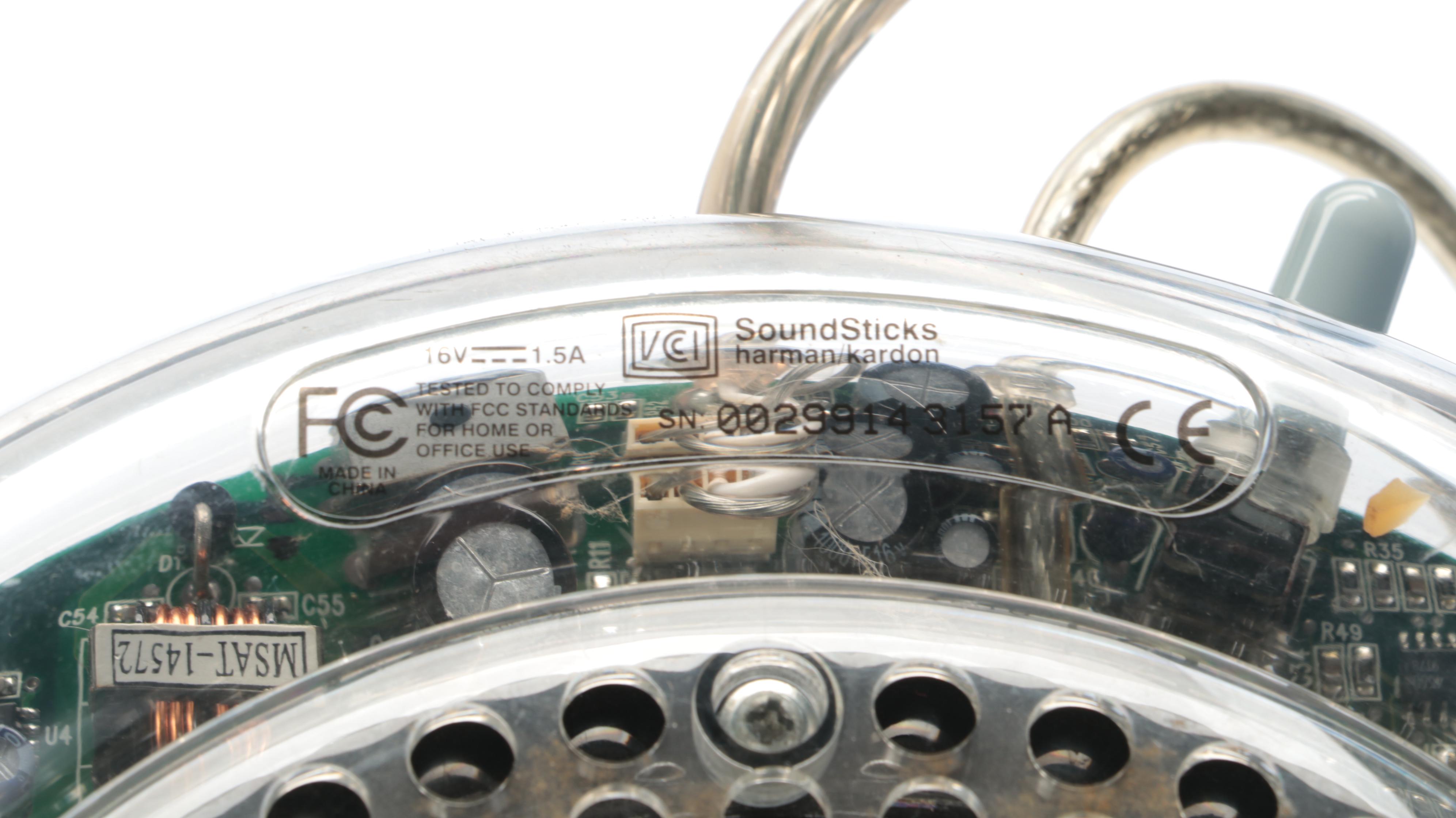 Harman/Kardon SoundSticks Speaker System with Sony Portable DVD Player