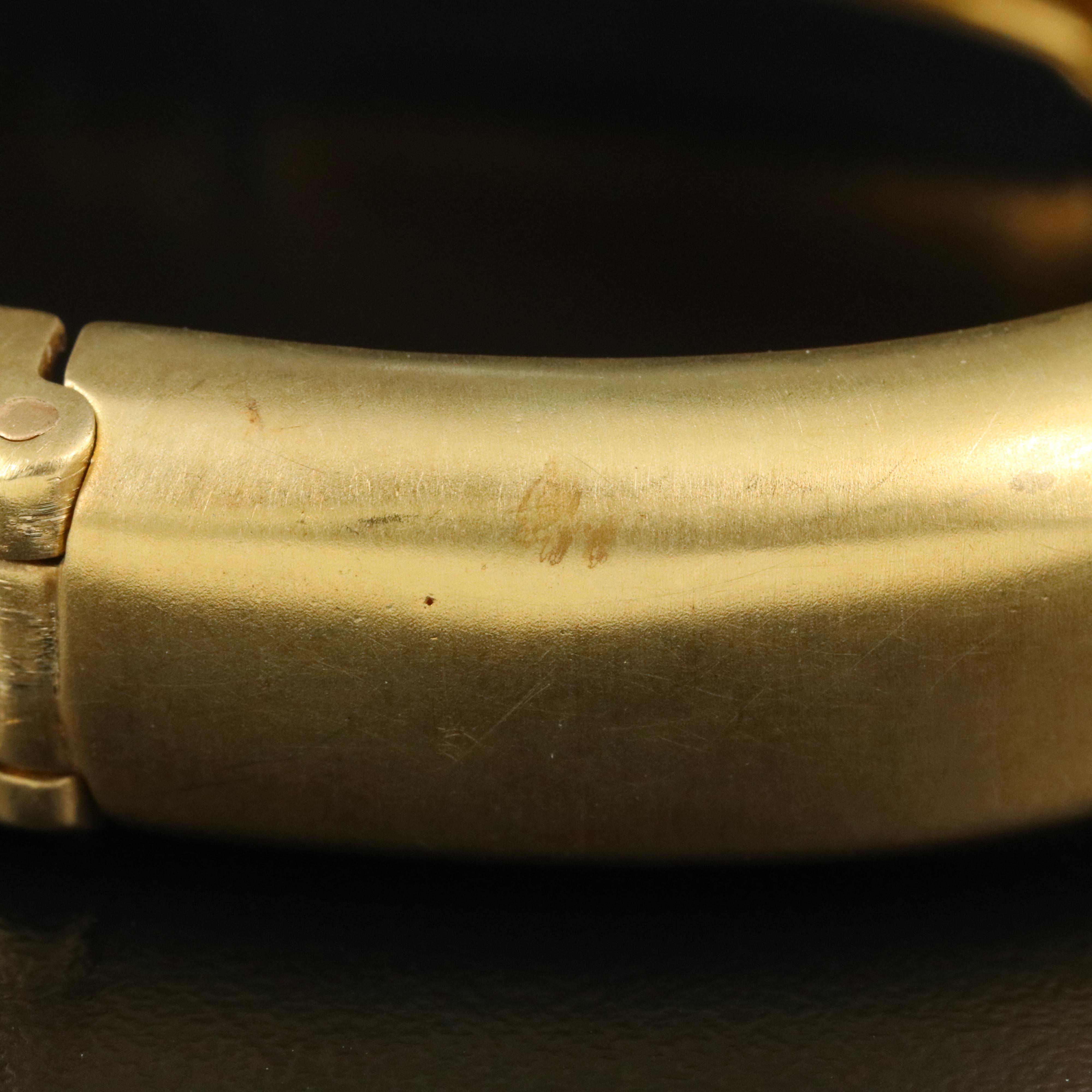 Marlene Stowe 18K 0.75 CTW Diamond Bypass Cuff