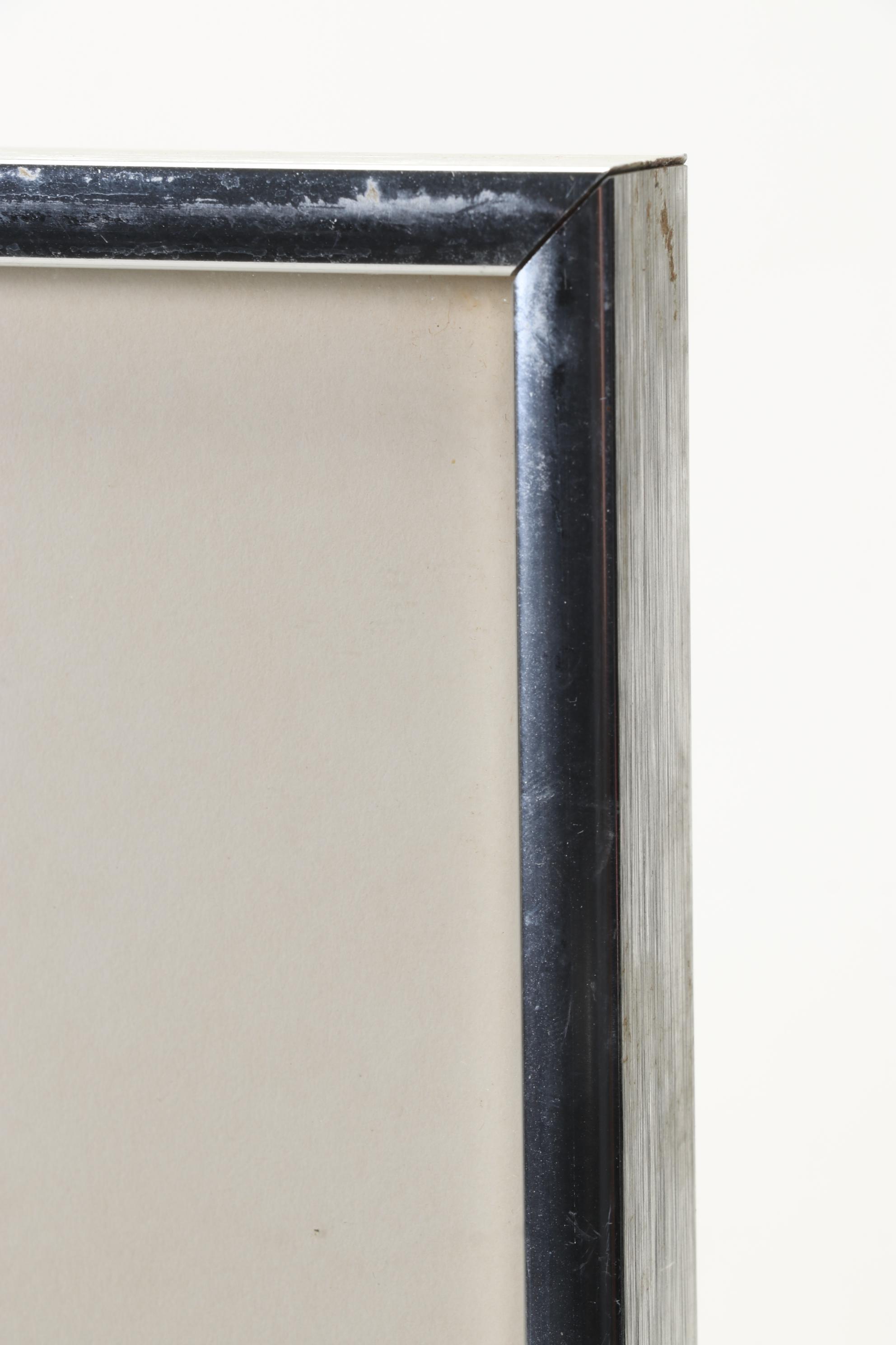 Gloria Bacsujlaky Embossed Hand-Colored Etching "Italian Country," 1970