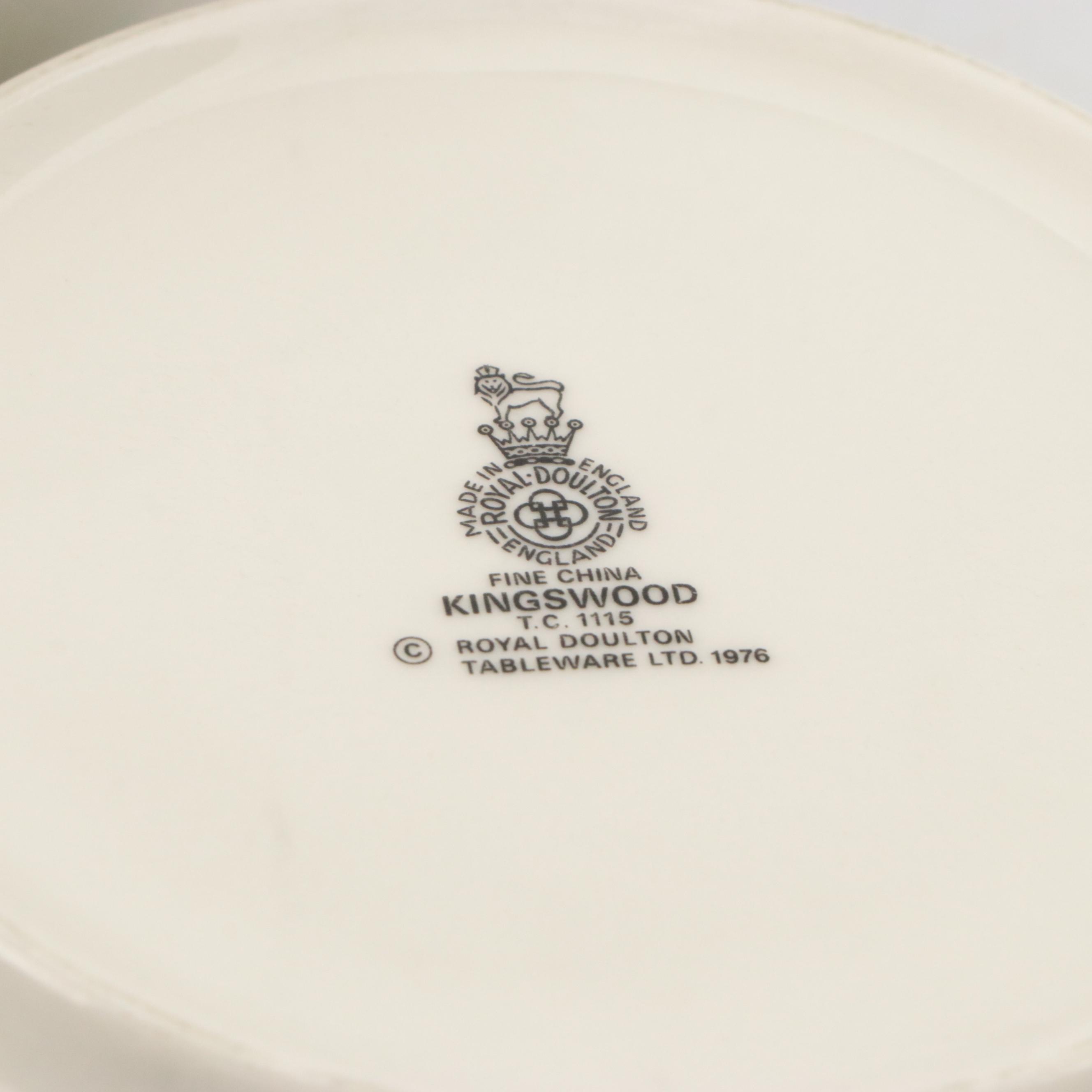 Royal Doulton "Kingswood" Dinnerware, 1977-1998