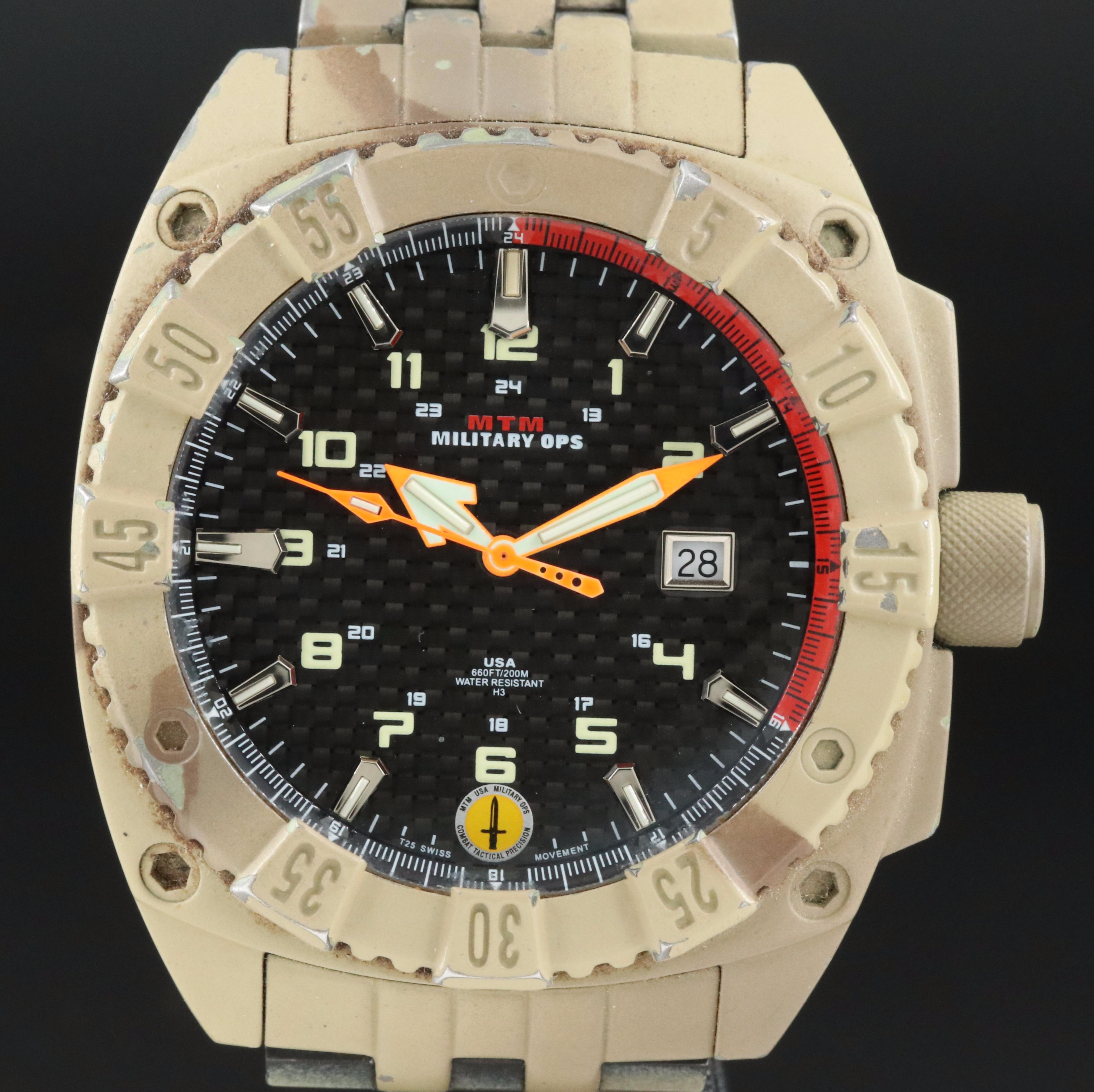 MTM Warrior Military Ops Watch