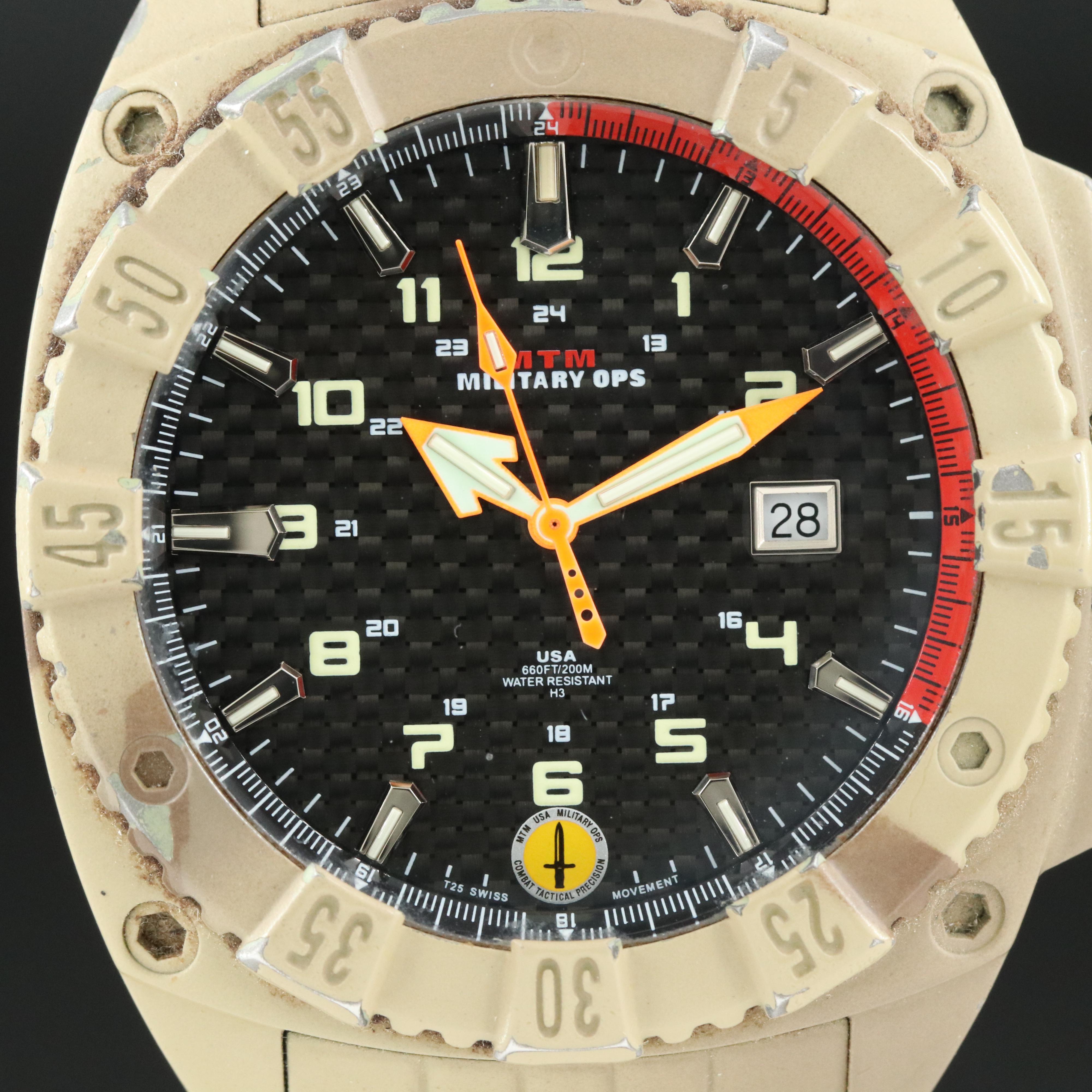 MTM Warrior Military Ops Watch
