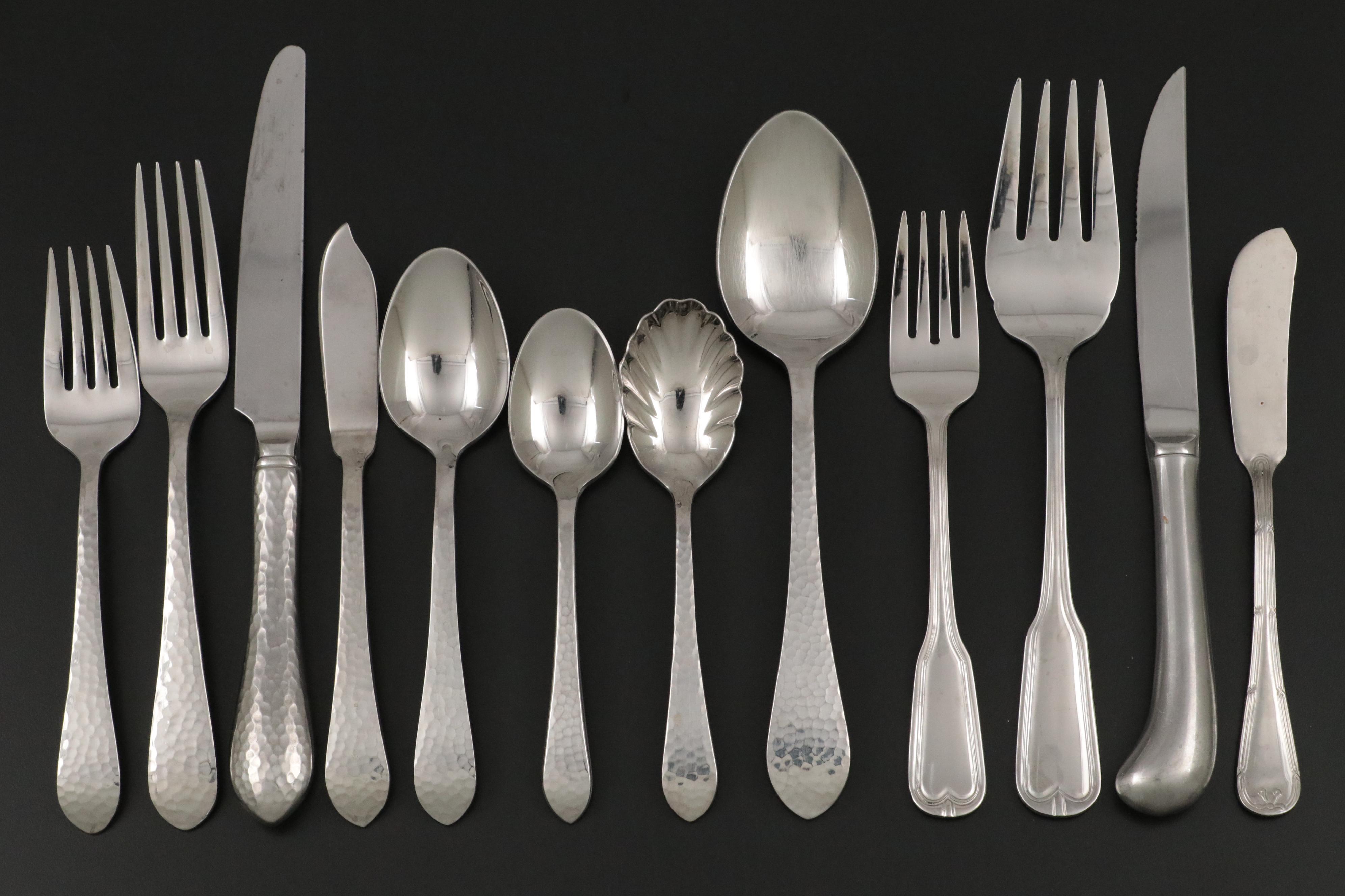 Towle and Reed & Barton Stainless Steel Flatware Collection