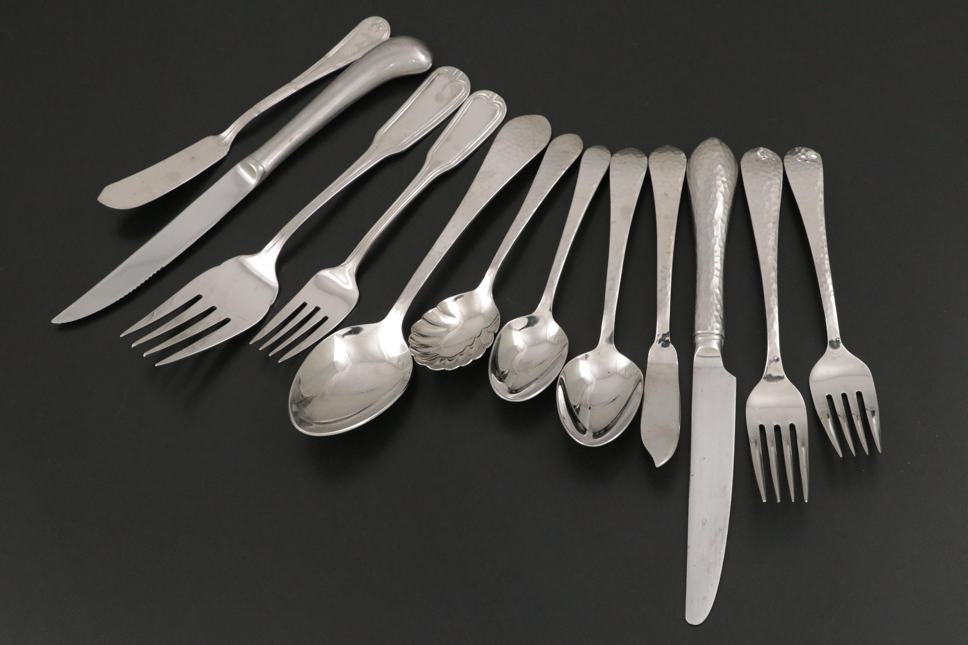 Towle and Reed & Barton Stainless Steel Flatware Collection