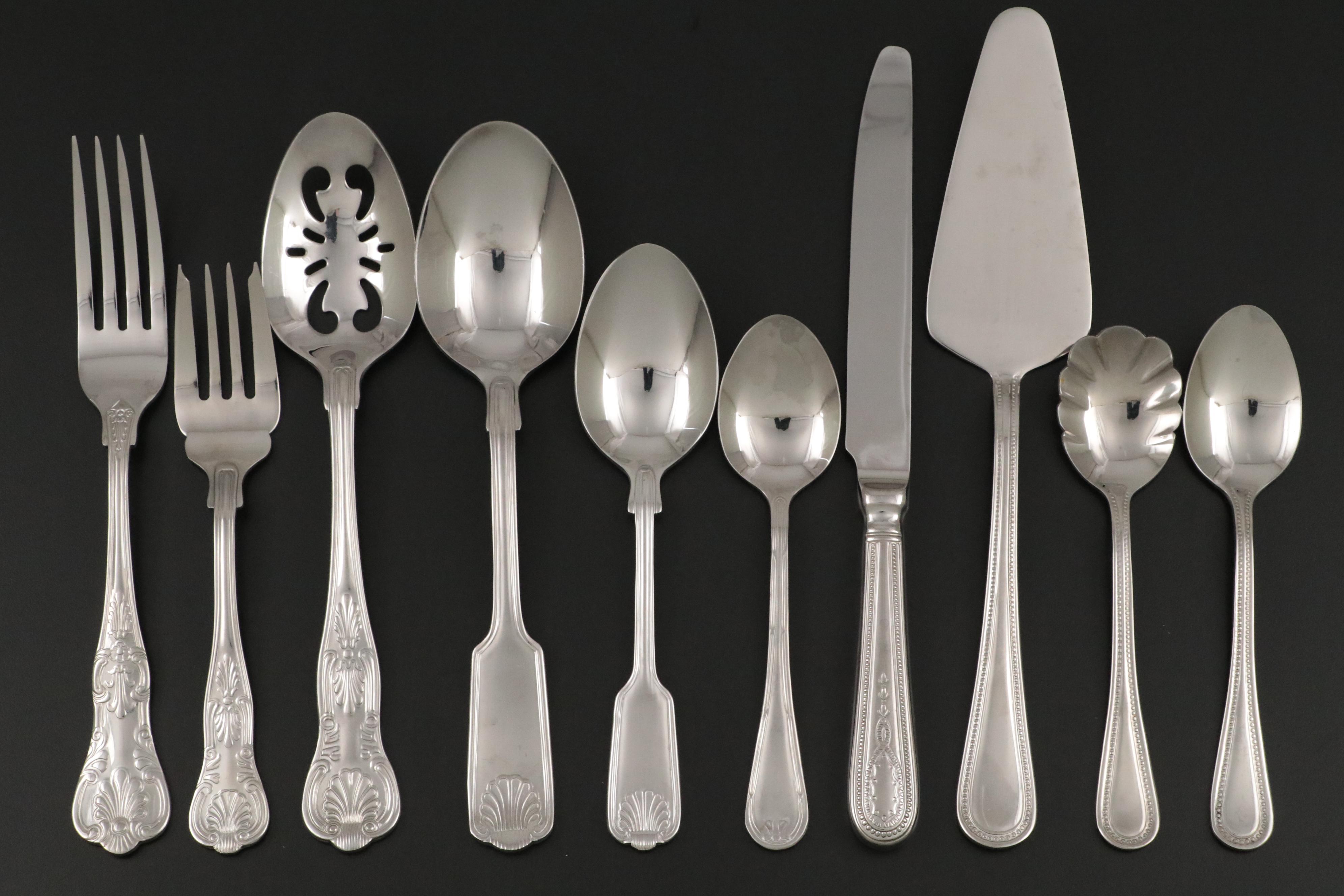 Towle and Reed & Barton Stainless Steel Flatware Collection