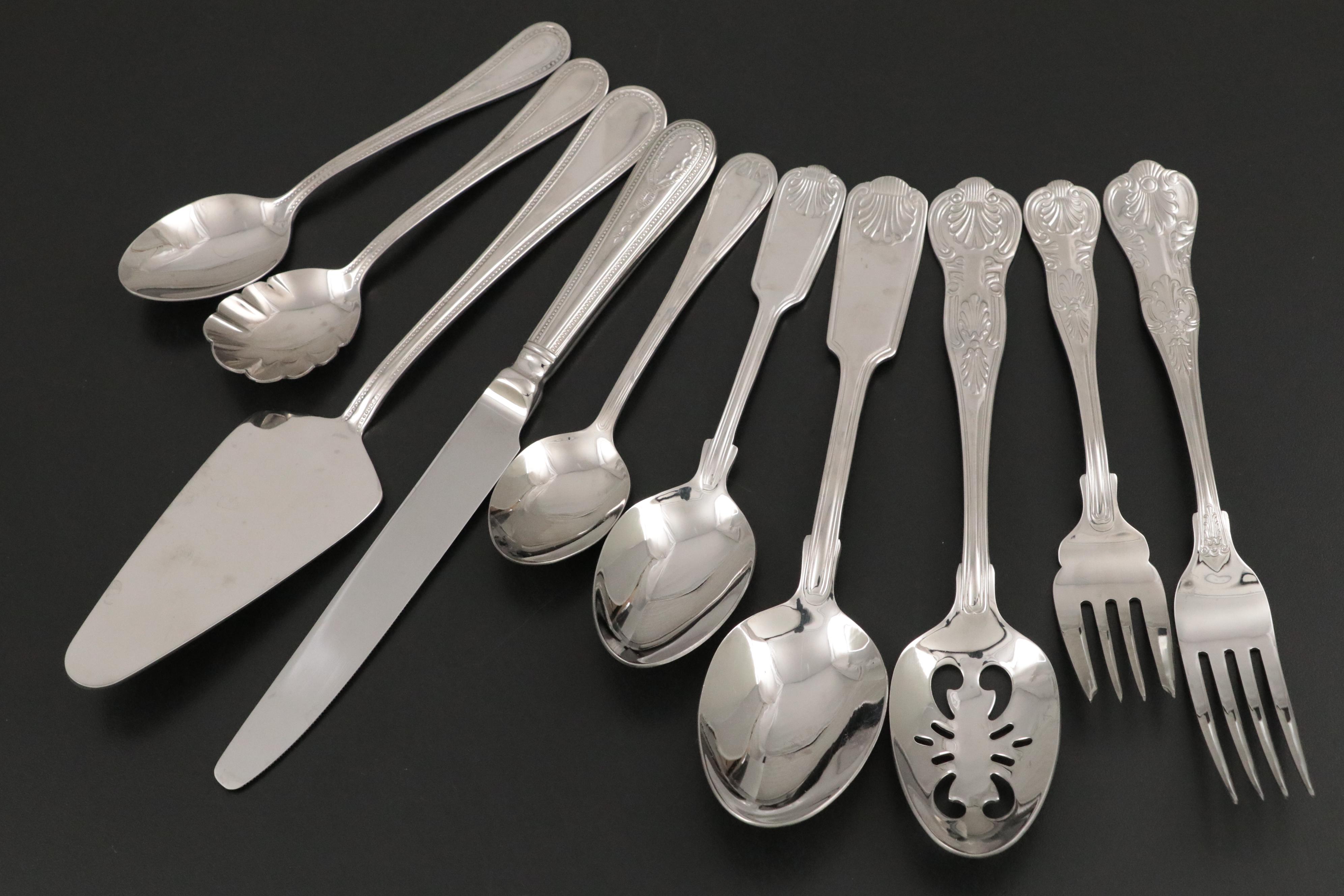 Towle and Reed & Barton Stainless Steel Flatware Collection