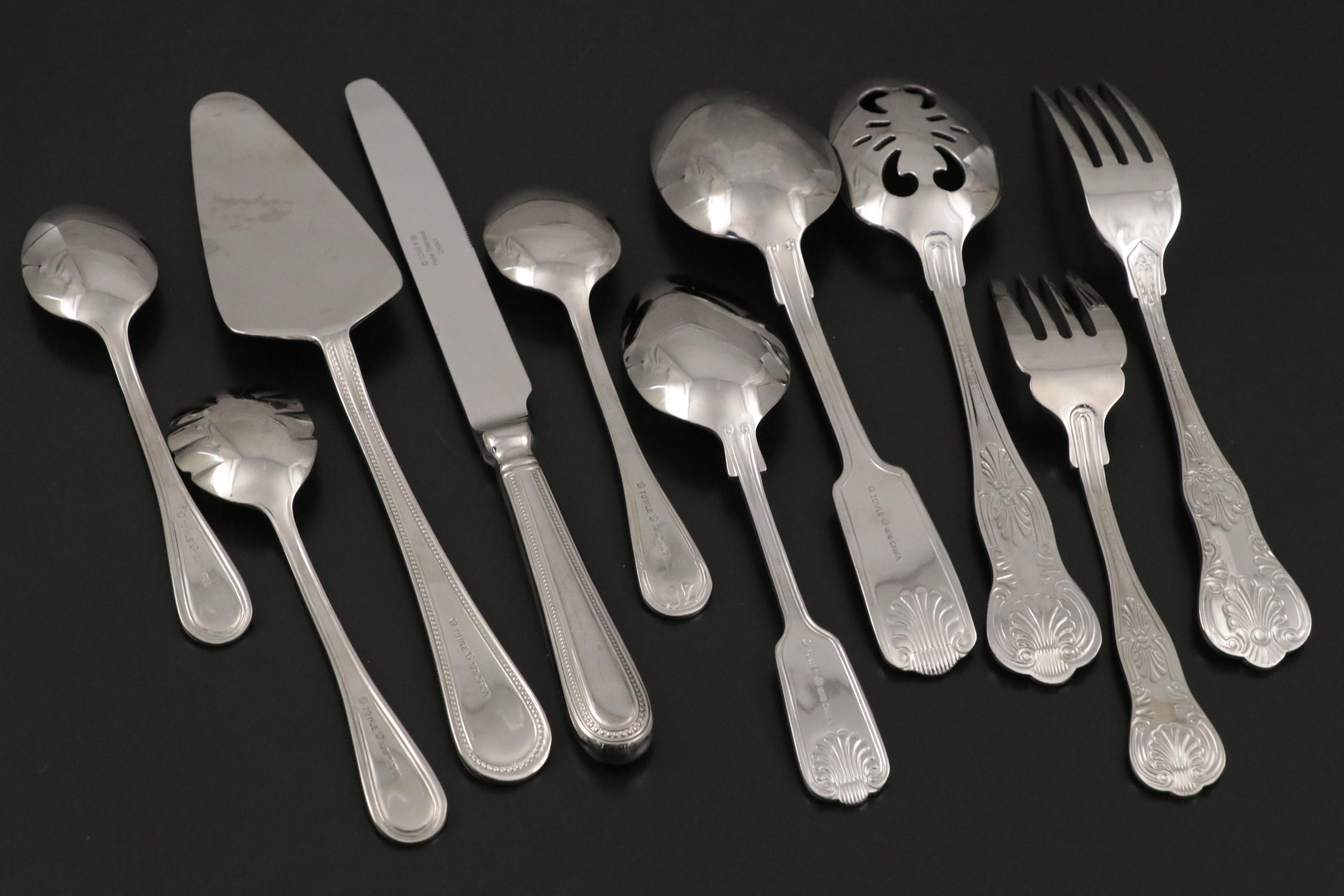 Towle and Reed & Barton Stainless Steel Flatware Collection