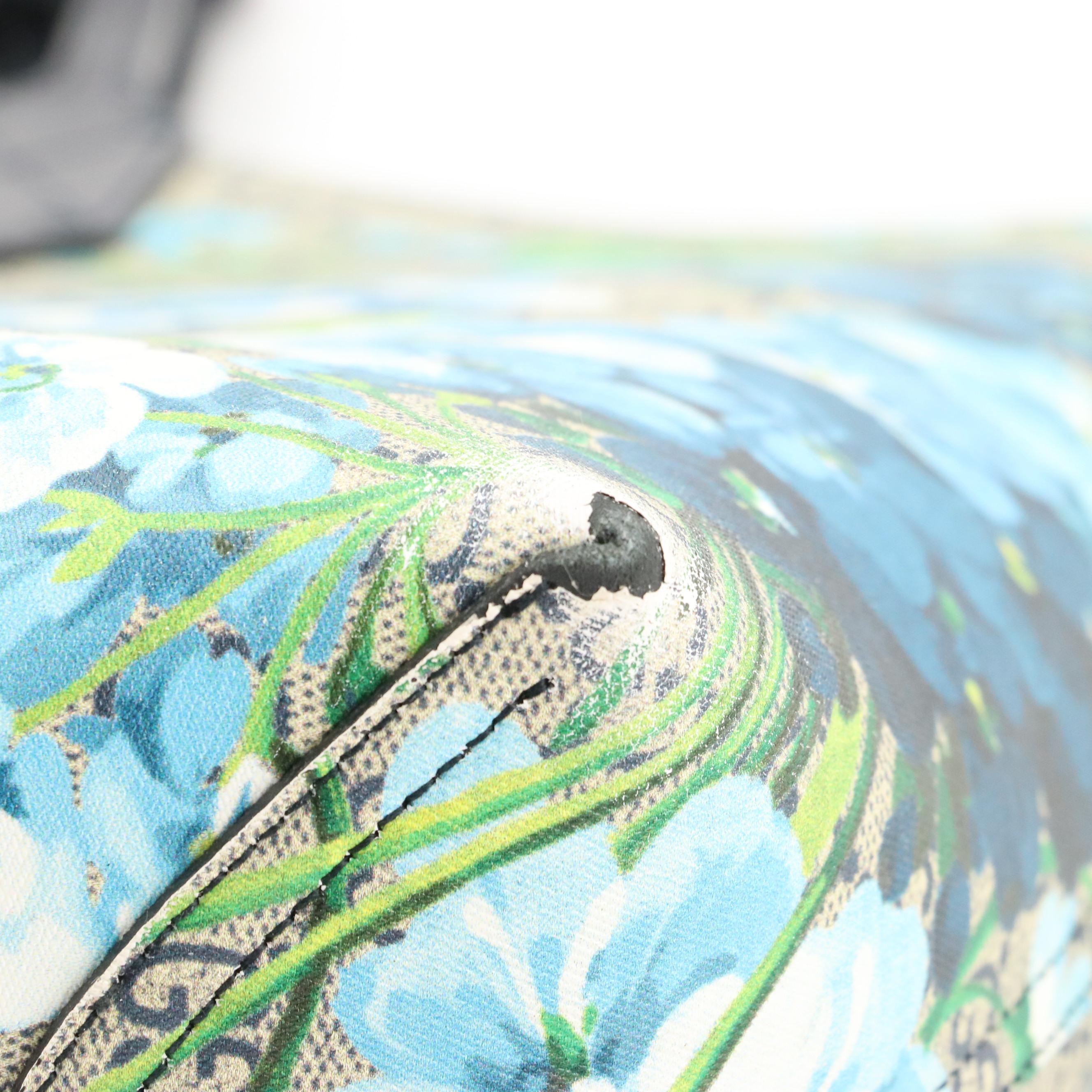 Gucci GG Supreme Monogram Blooms Medium Reversible Tote