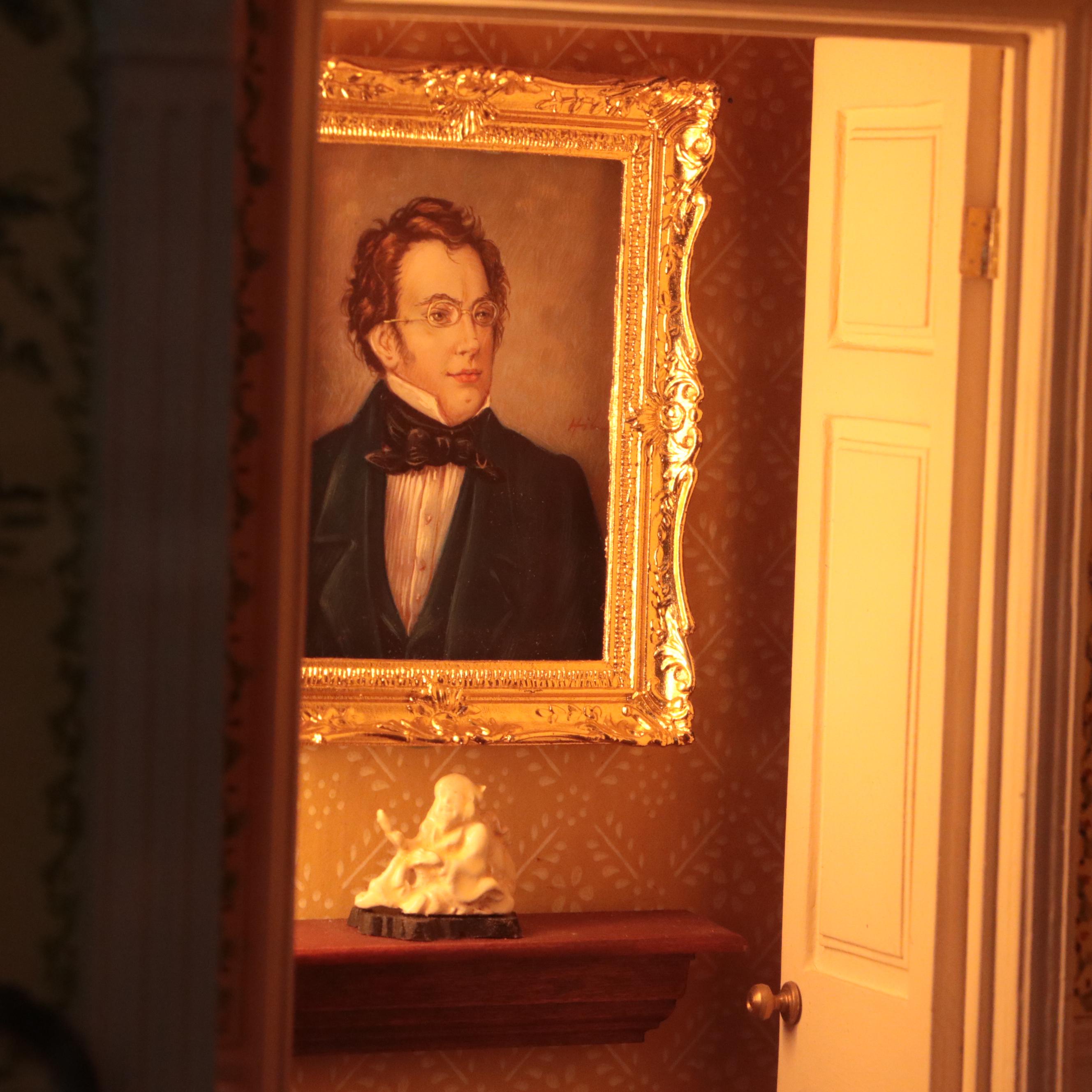 Eugene and Henry Kupjack Diorama of a Georgian Breakfast Room