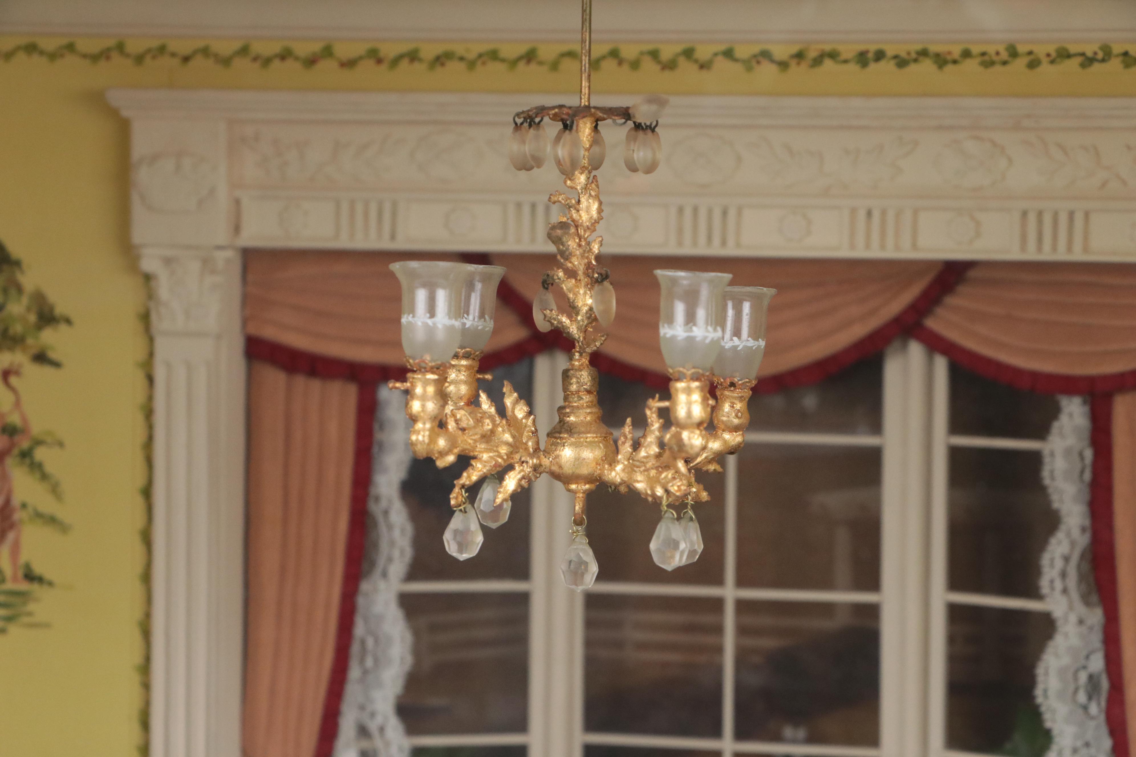 Eugene and Henry Kupjack Diorama of a Georgian Breakfast Room