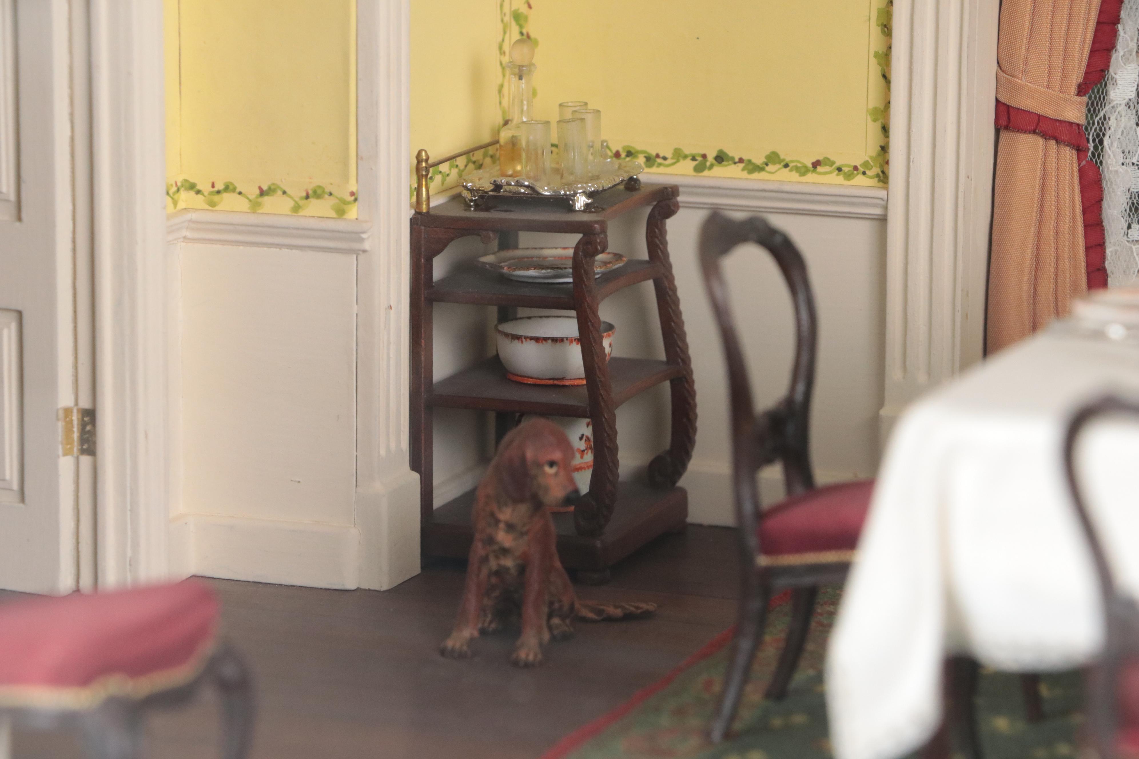 Eugene and Henry Kupjack Diorama of a Georgian Breakfast Room