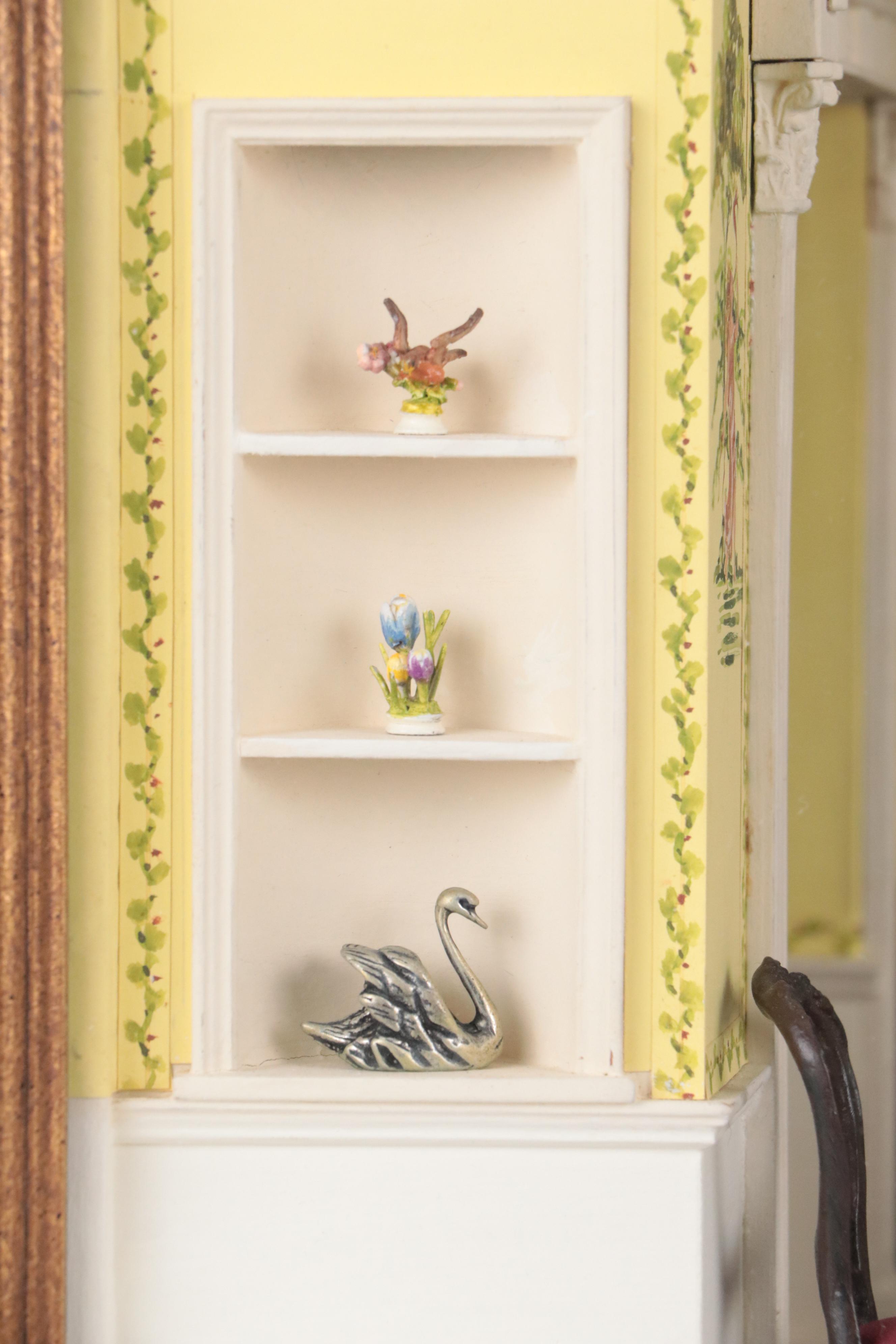 Eugene and Henry Kupjack Diorama of a Georgian Breakfast Room