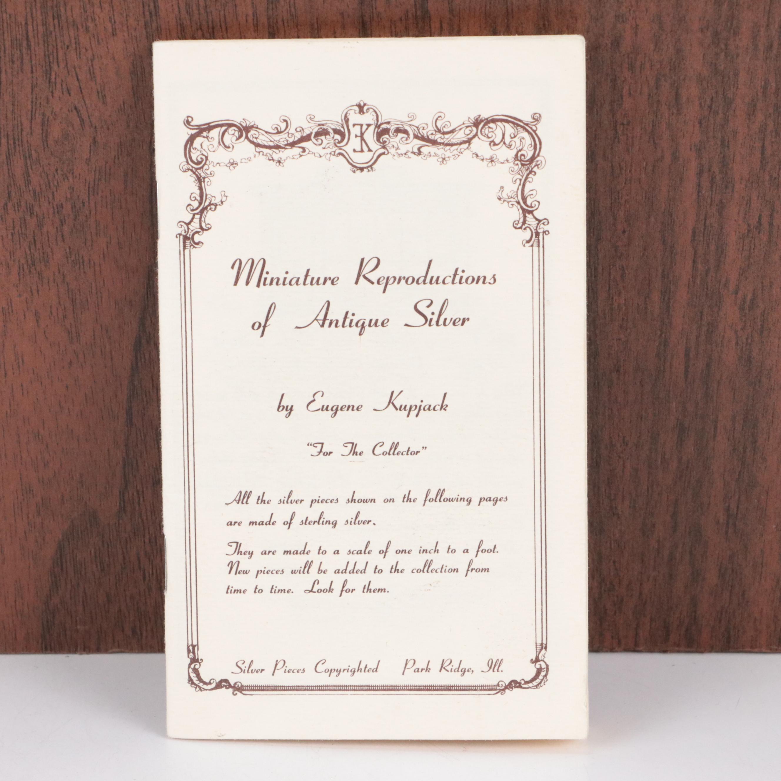 Eugene and Henry Kupjack Diorama of a Georgian Breakfast Room