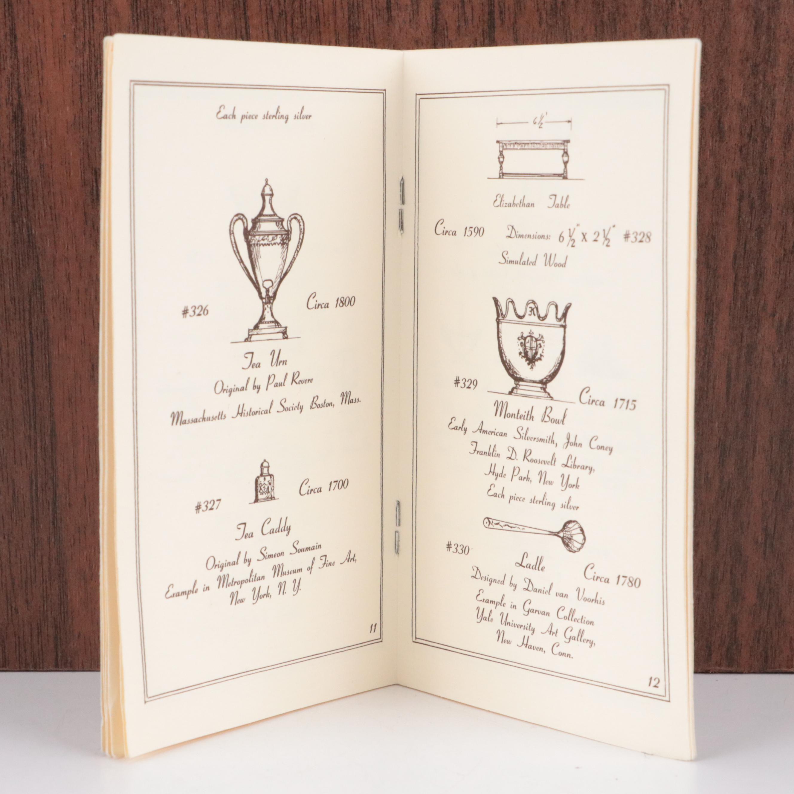 Eugene and Henry Kupjack Diorama of a Georgian Breakfast Room