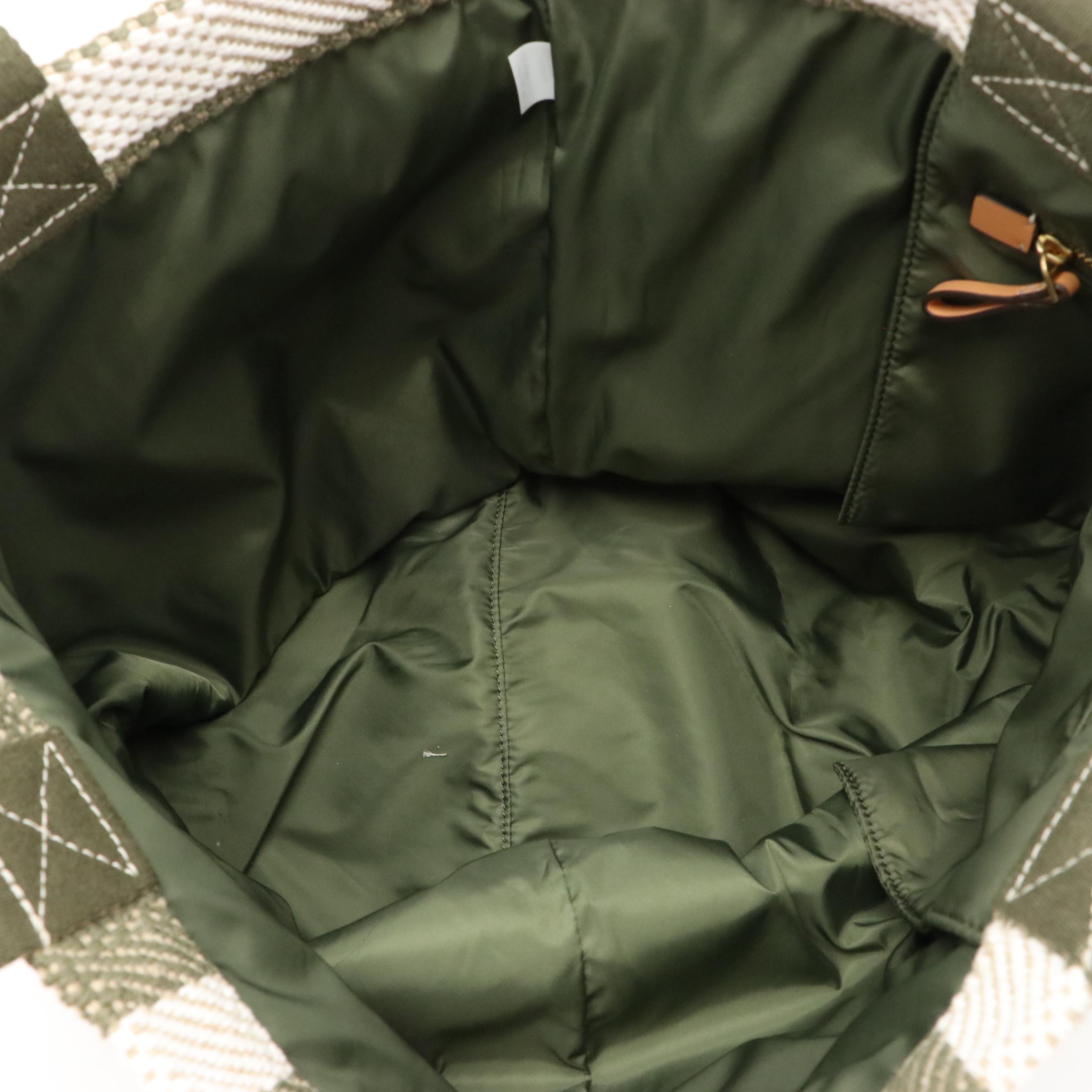 Tory Burch Gracie Striped Tote Bag & Sam Edelman Signature Saddle Crossbody Bag