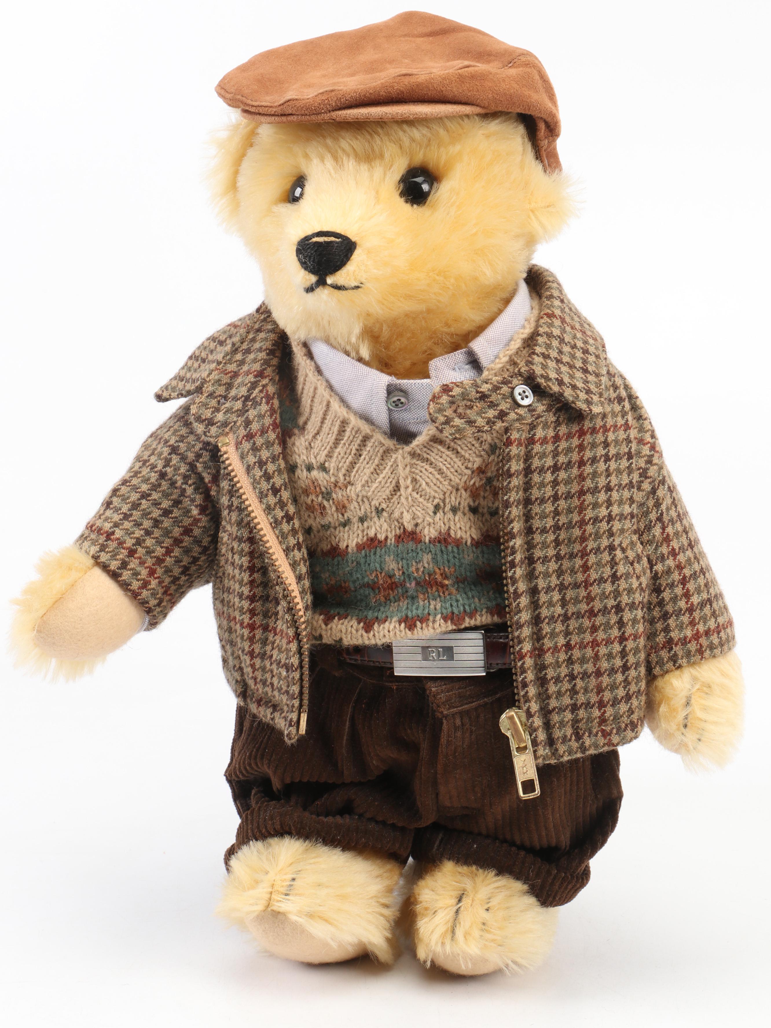 Limited Edition Ralph Lauren Polo for Steiff "Golf" Bear, circa 1990