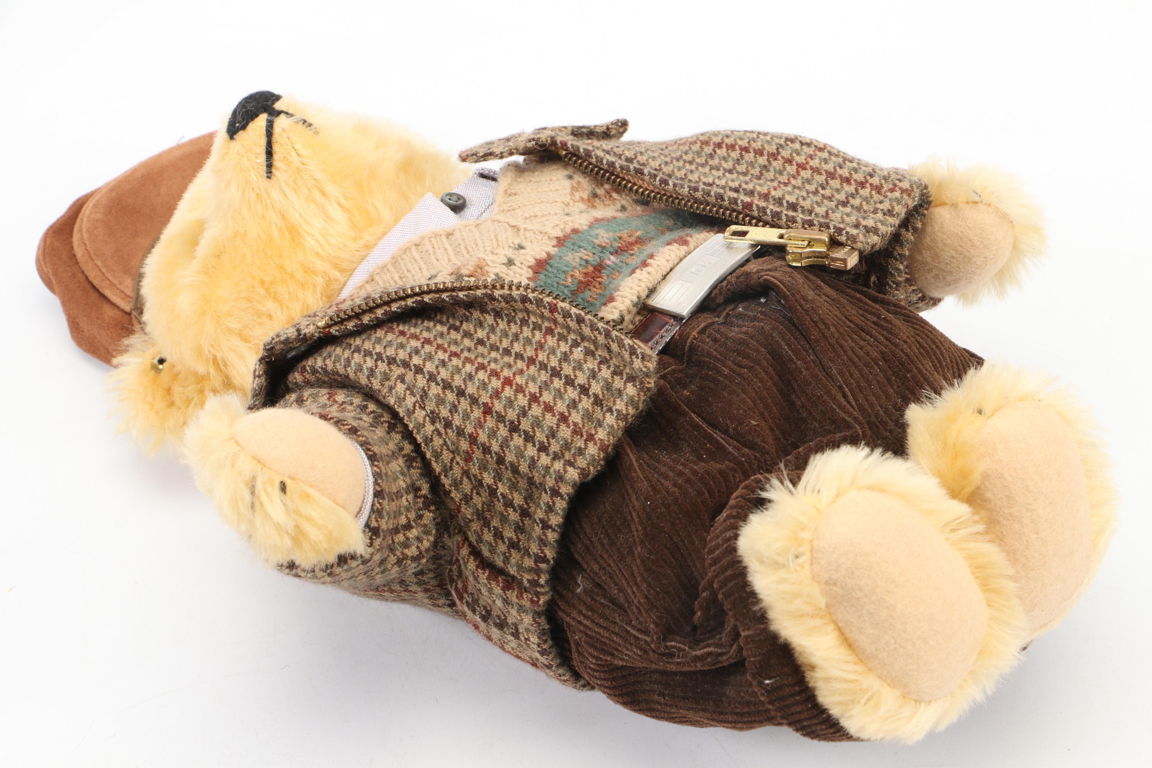 Limited Edition Ralph Lauren Polo for Steiff "Golf" Bear, circa 1990