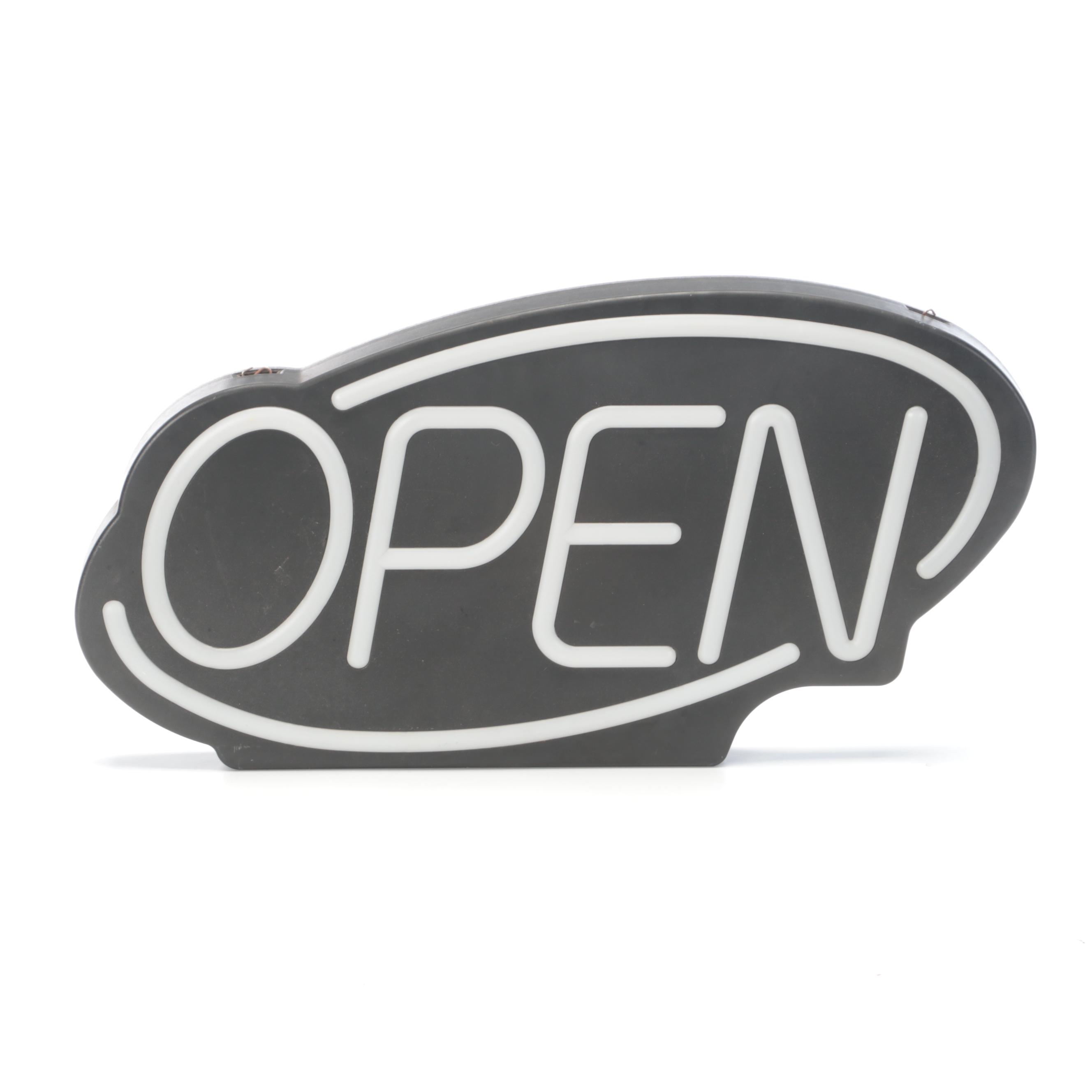 Fallon Electric Open Sign
