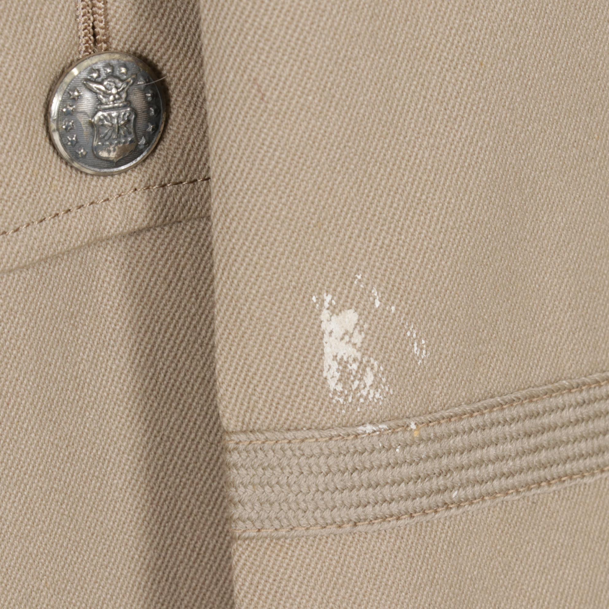 Vintage U.S. Air Force Uniform Dress Suits, Coats and Flight Suit