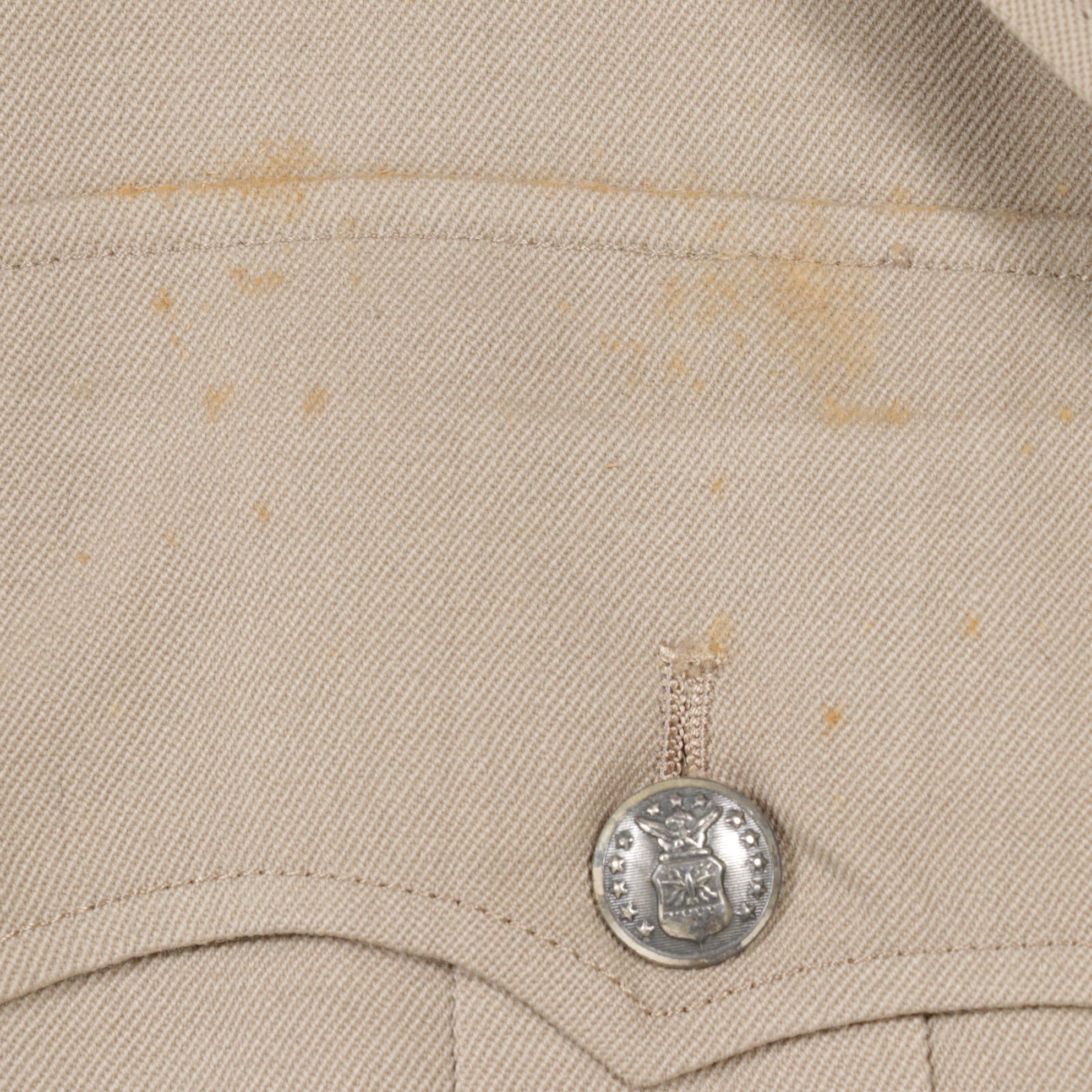 Vintage U.S. Air Force Uniform Dress Suits, Coats and Flight Suit