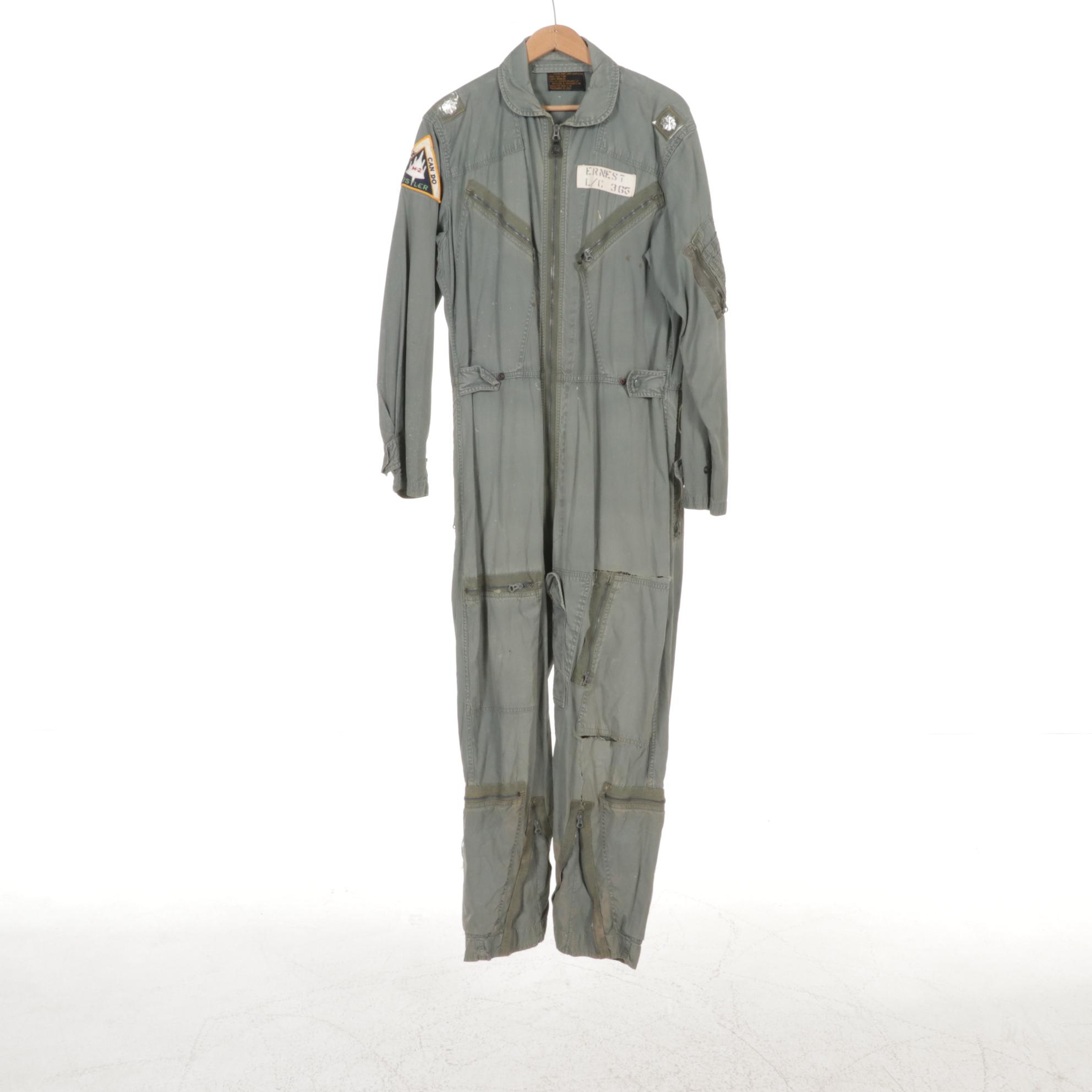 Vintage U.S. Air Force Uniform Dress Suits, Coats and Flight Suit