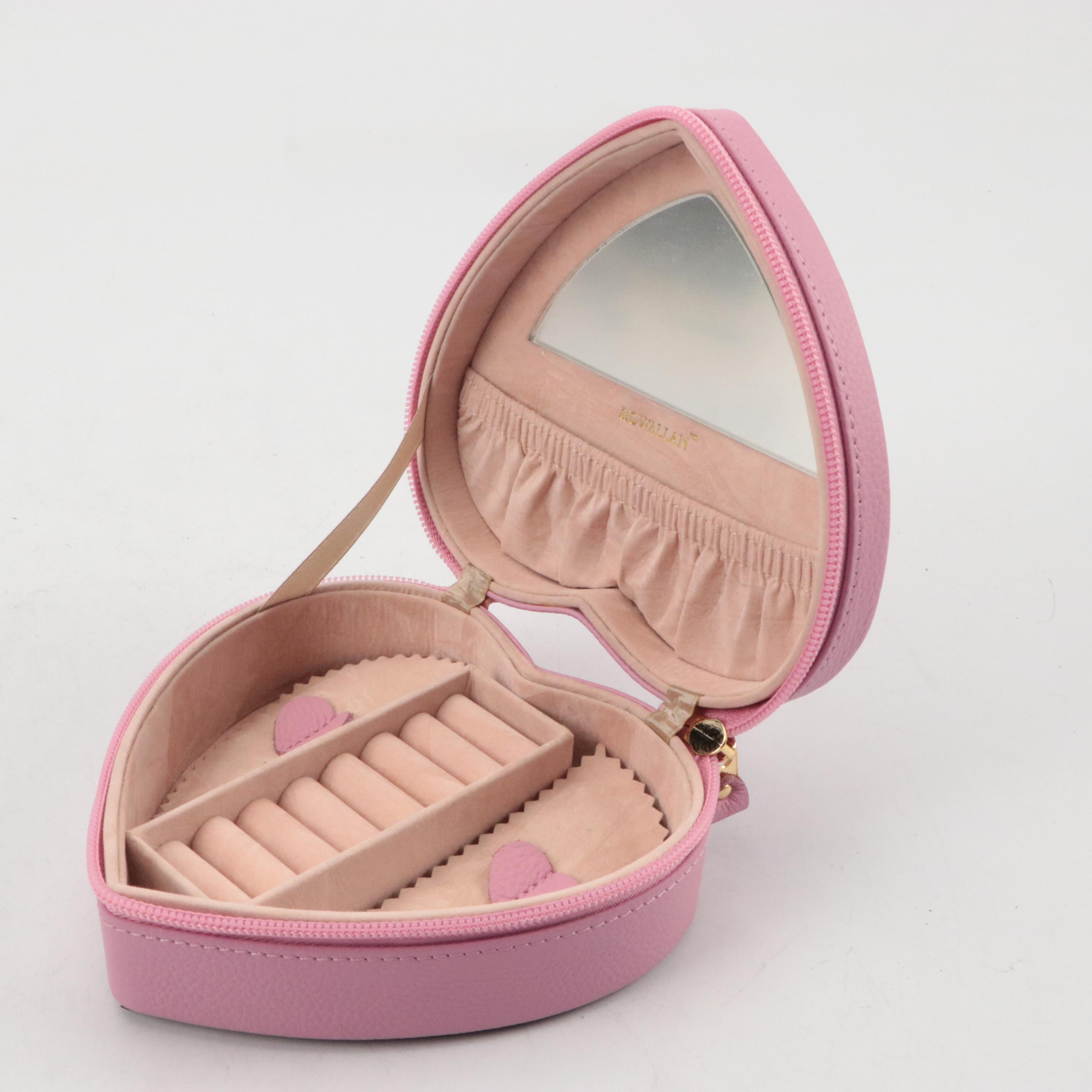 Rowallan and Collectives Bonded Leather Travel Jewelry Boxes