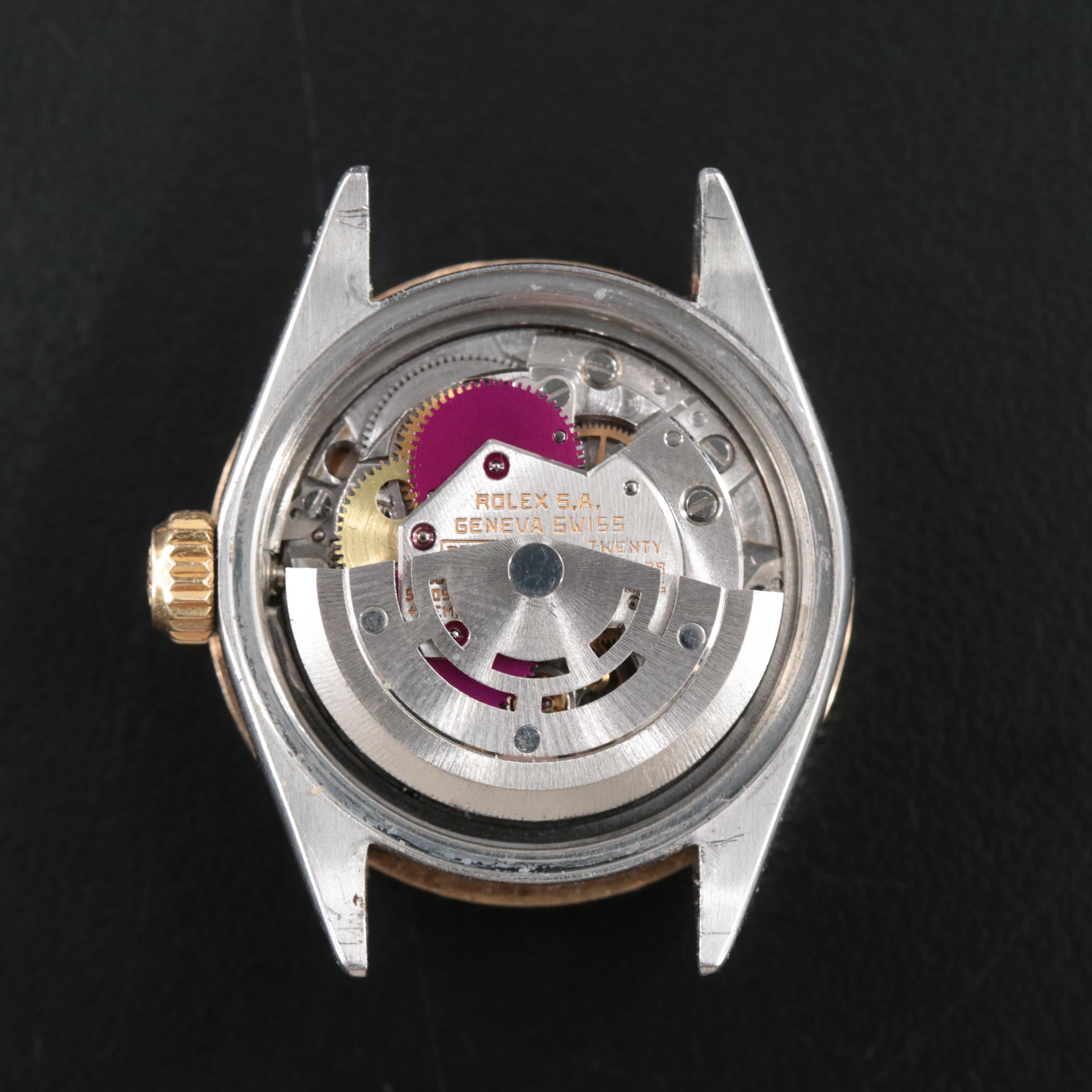 1971 Rolex Custom Diamond Datejust Watch