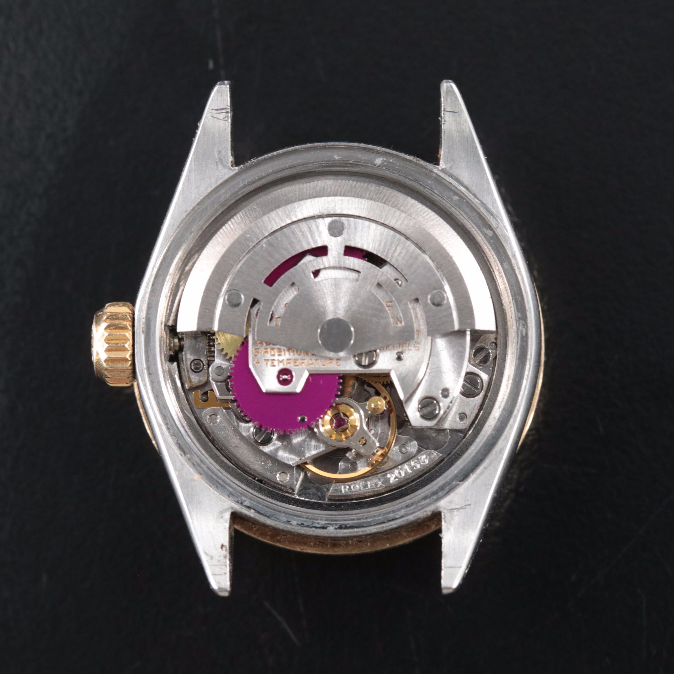 1971 Rolex Custom Diamond Datejust Watch