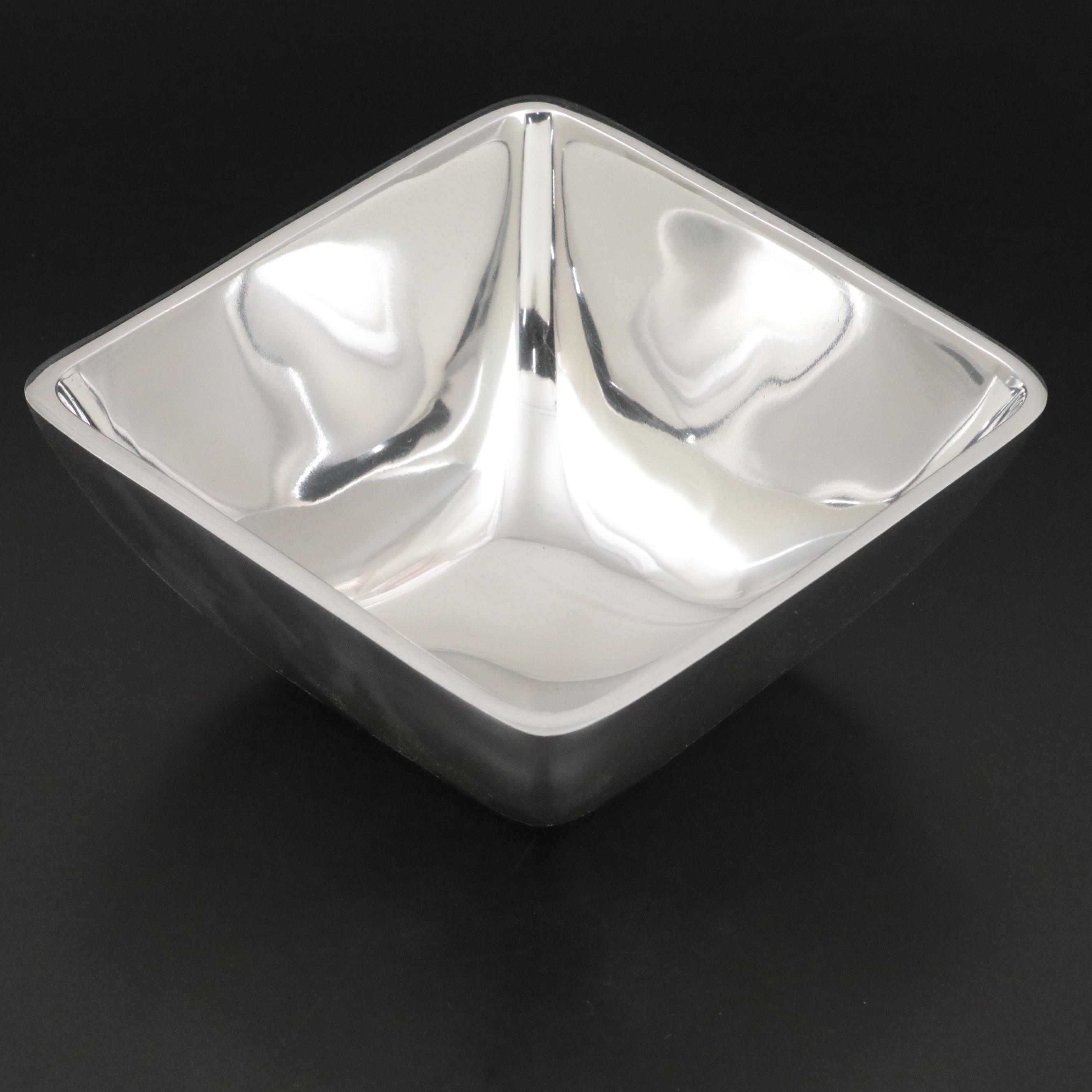 Nambé Cube and Butterfly Bowls