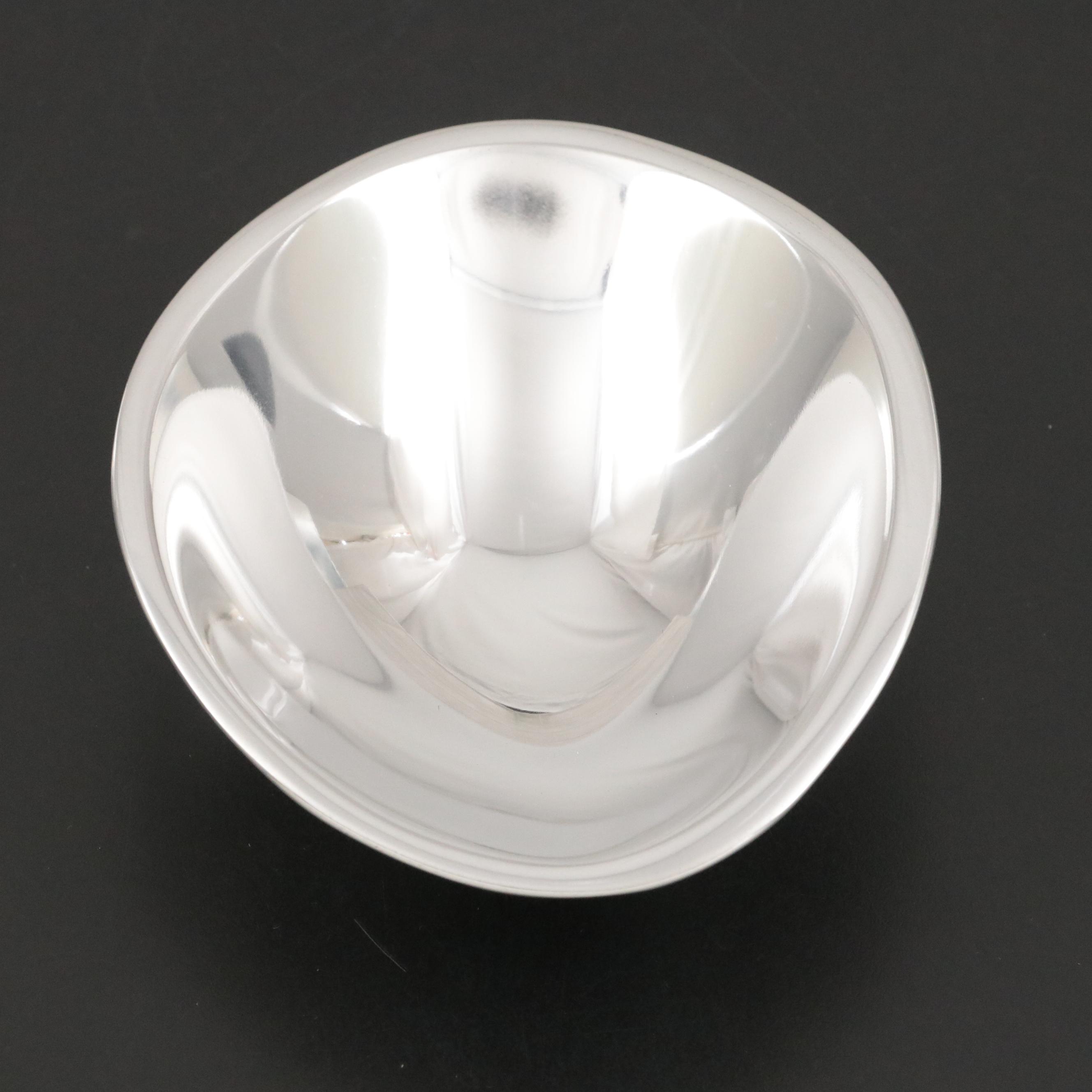 Nambé Cube and Butterfly Bowls