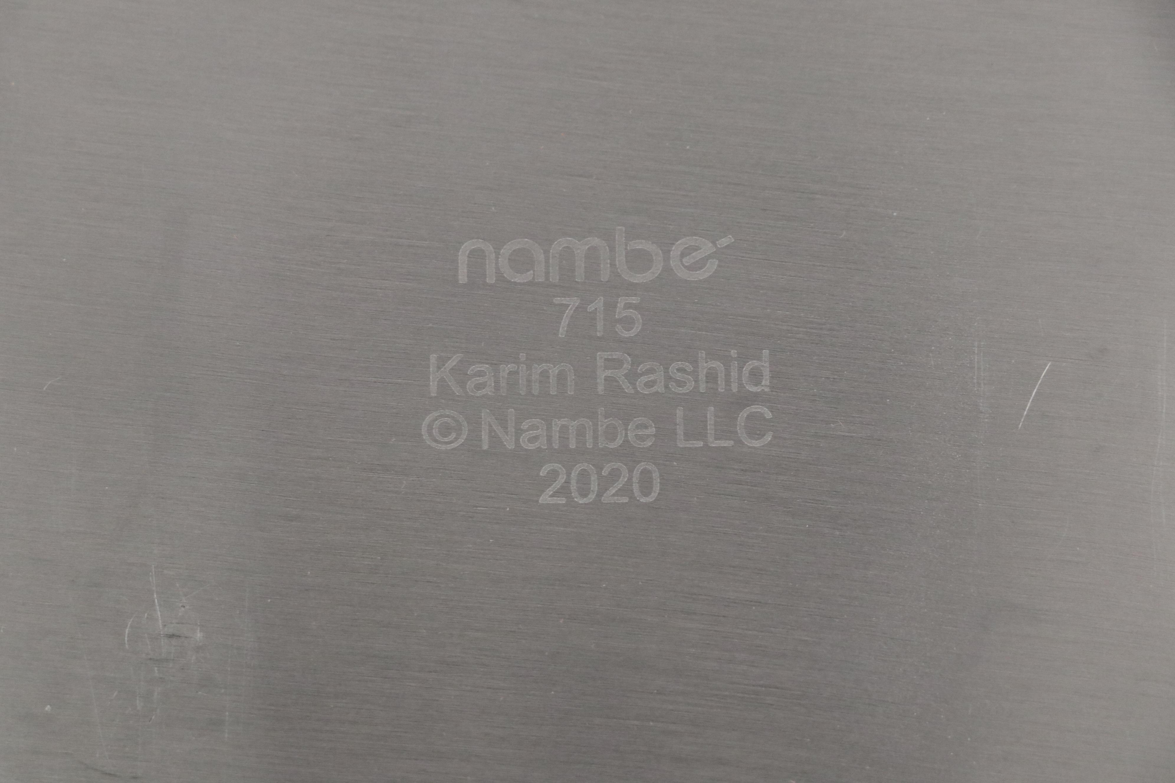 Nambé Cube and Butterfly Bowls