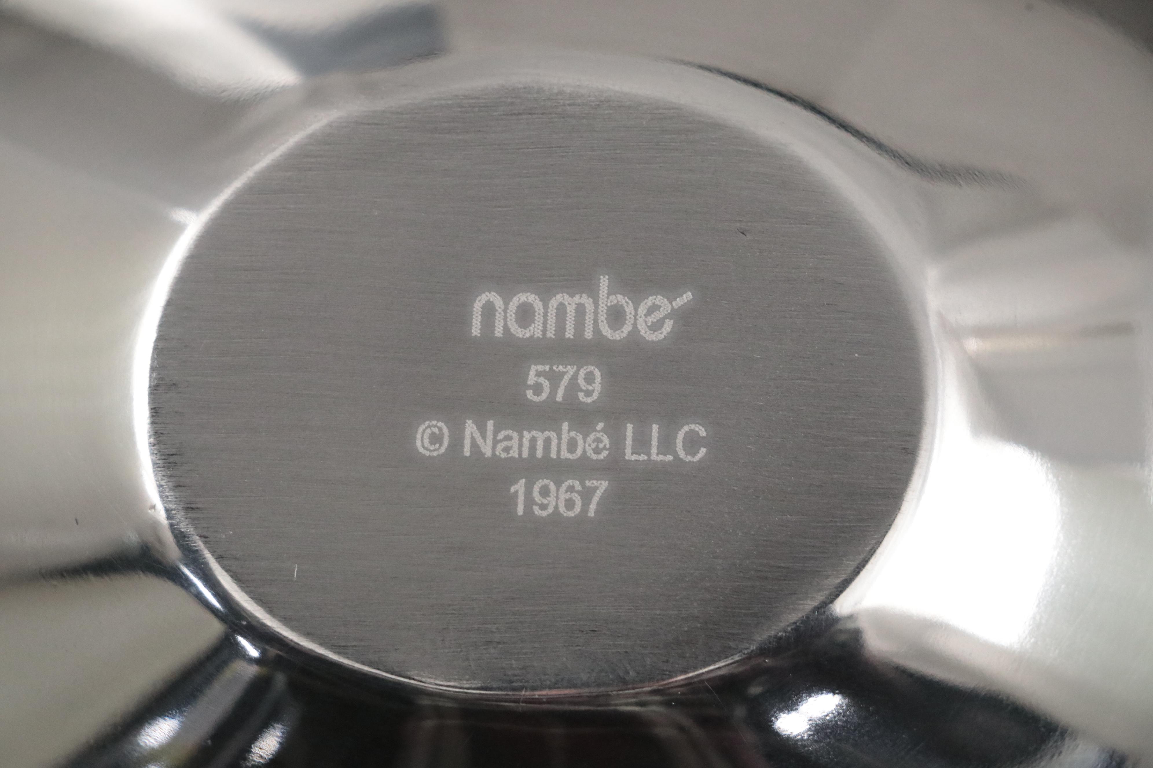 Nambé Cube and Butterfly Bowls