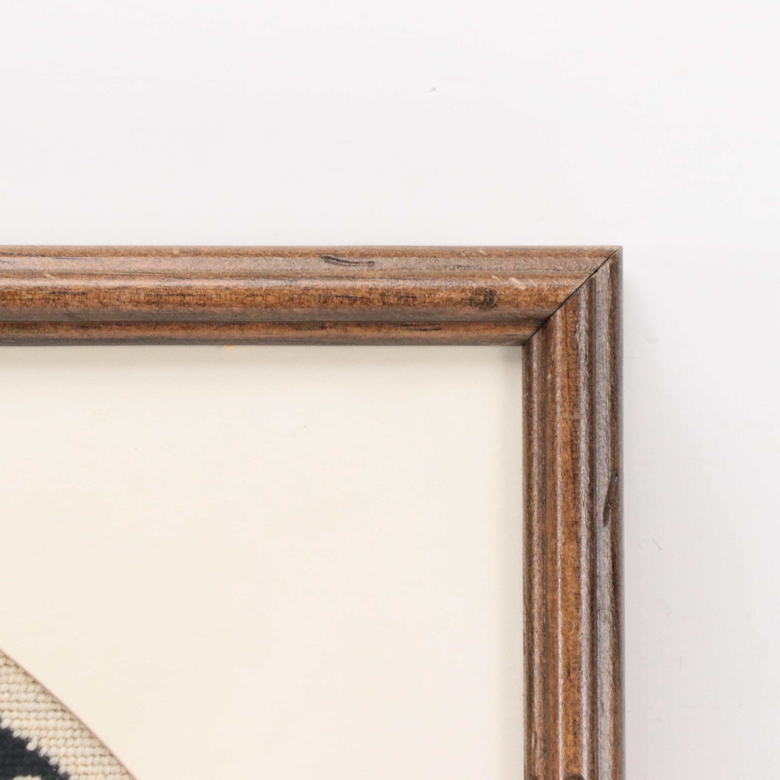 University of Cincinnati Needlepoint Embroidery "Juncta Juvant / Alta Petit"