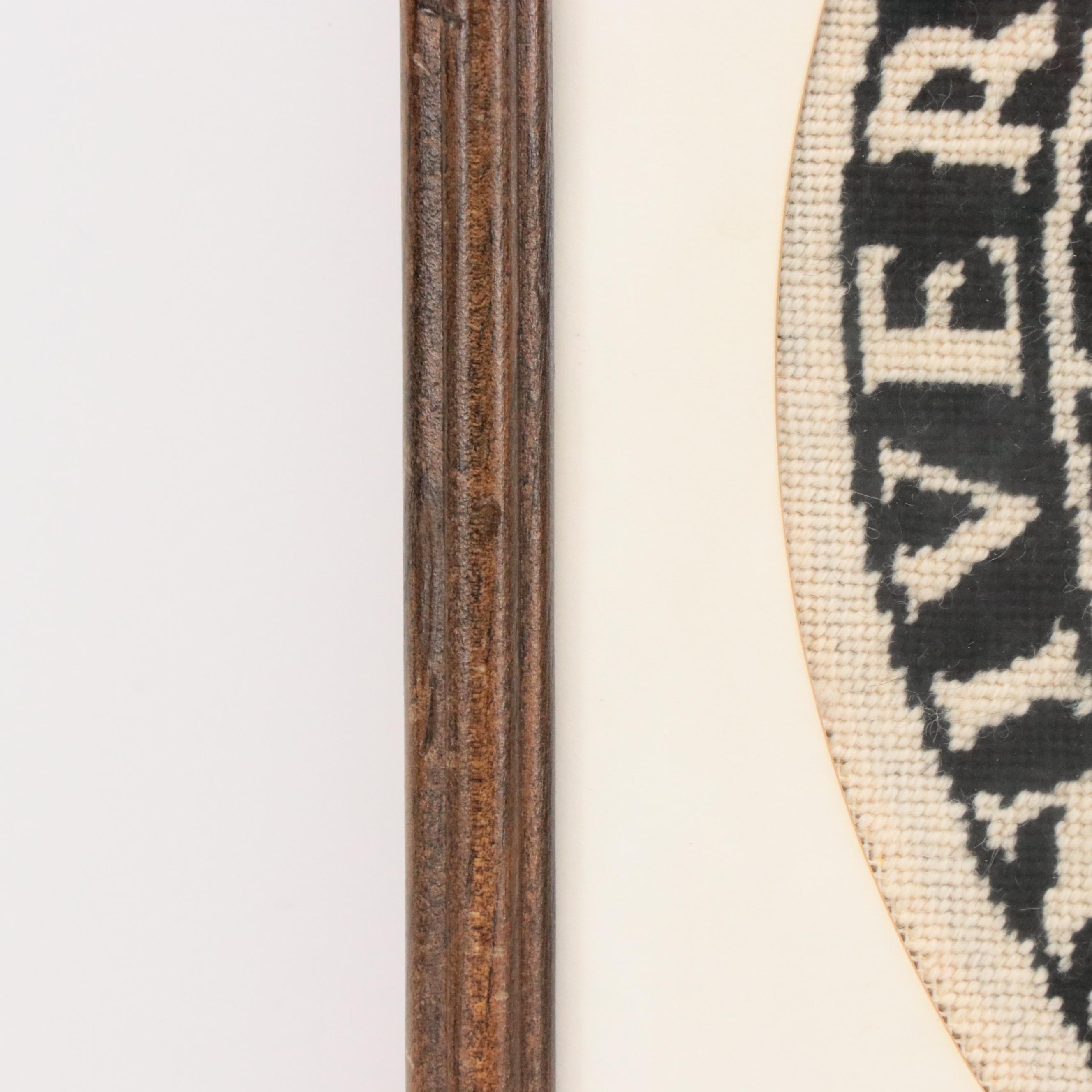 University of Cincinnati Needlepoint Embroidery "Juncta Juvant / Alta Petit"