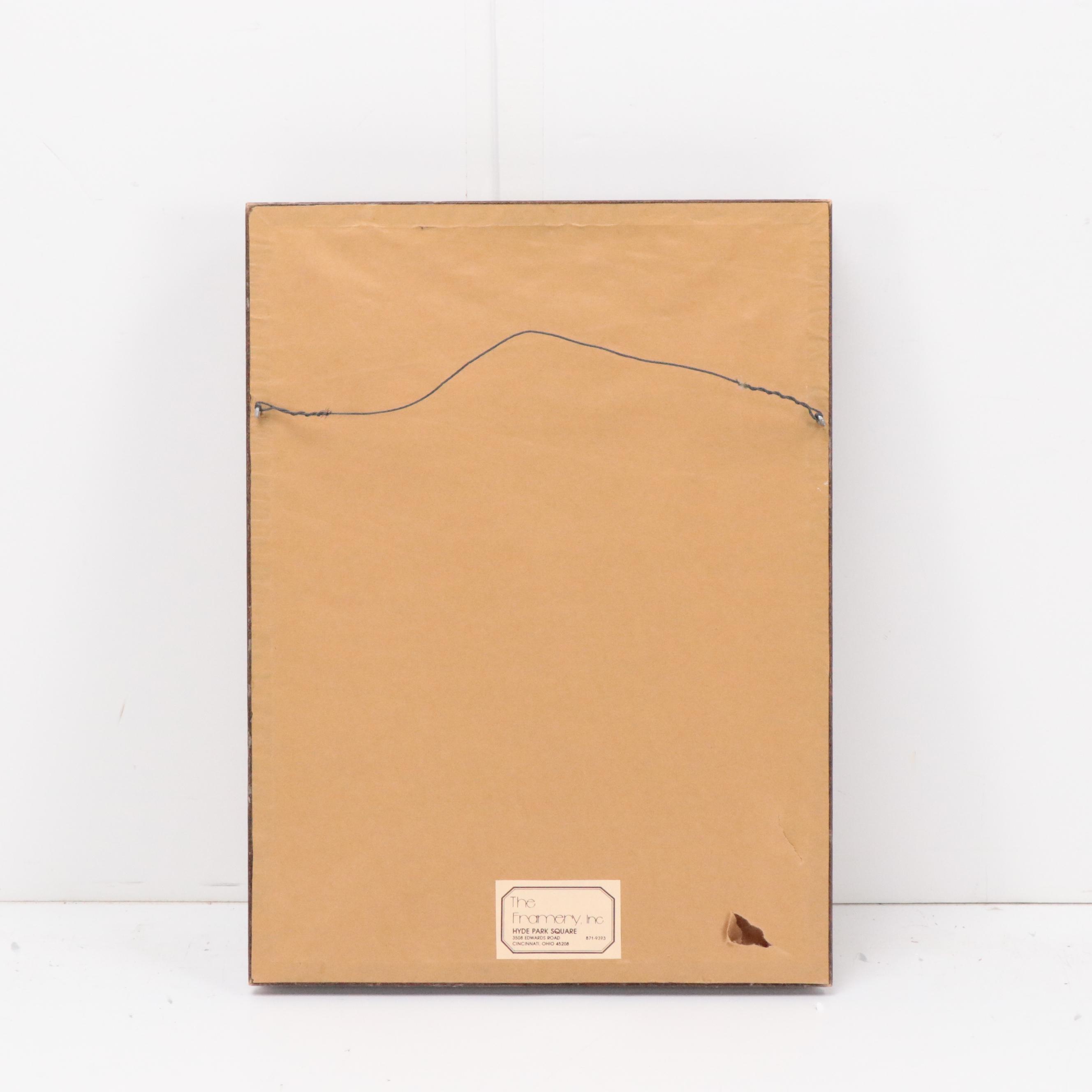 University of Cincinnati Needlepoint Embroidery "Juncta Juvant / Alta Petit"