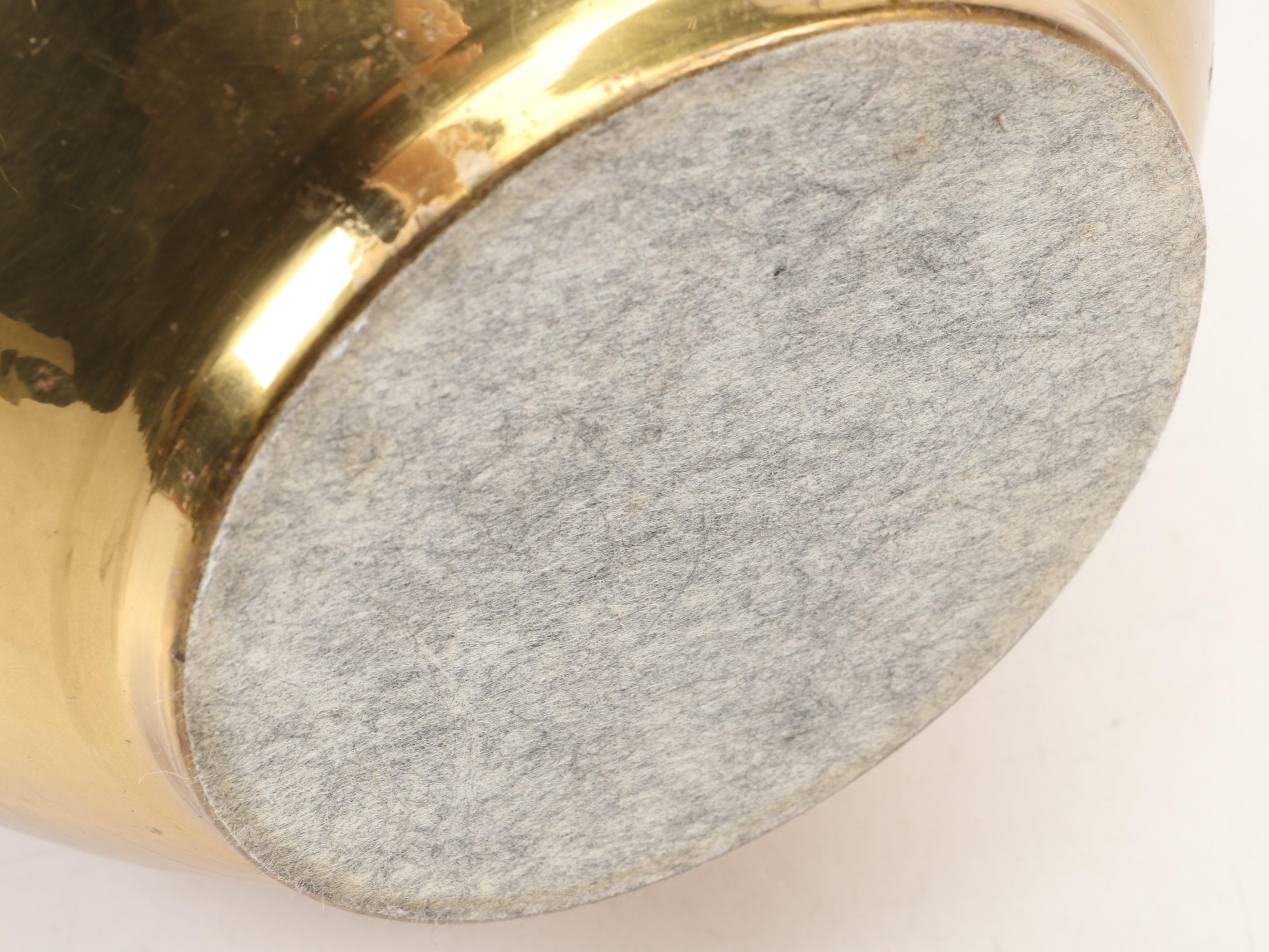 Hammered Brass Ginger Jar Style Table Lamp