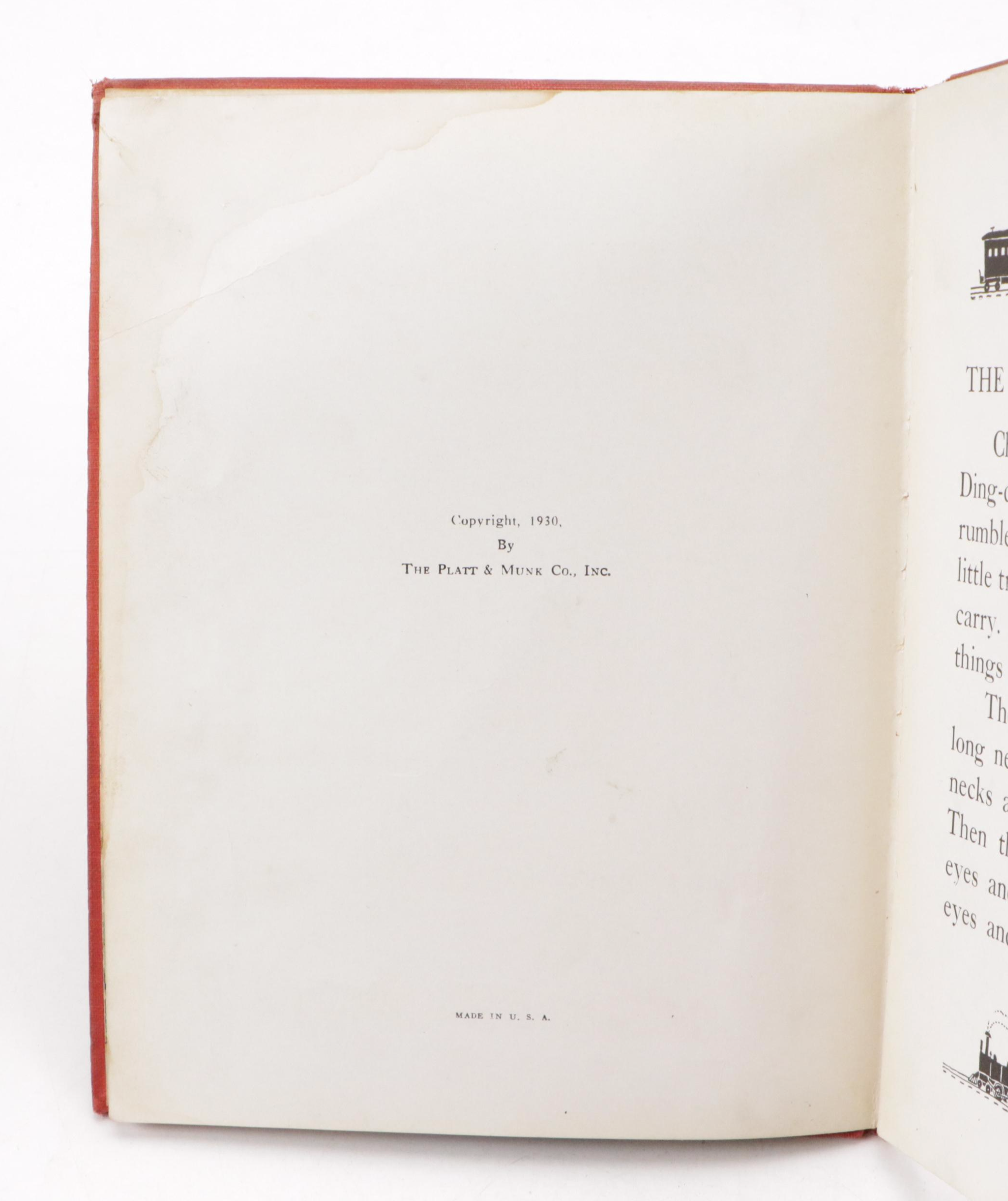 First Edition, First State "The Little Engine That Could" by Watty Piper, 1930