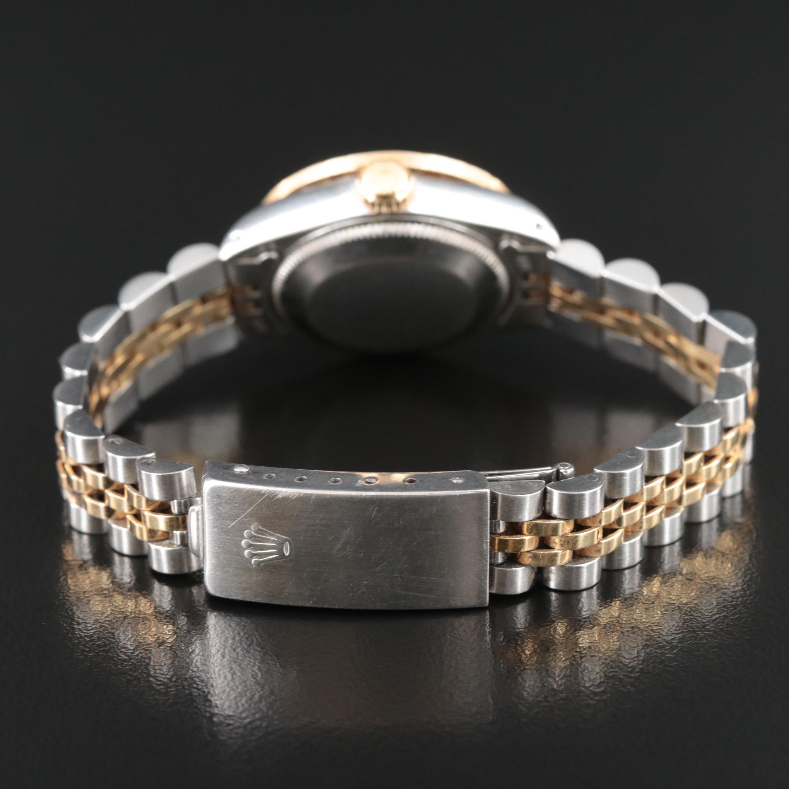 1971 Rolex Custom Diamond Datejust Watch