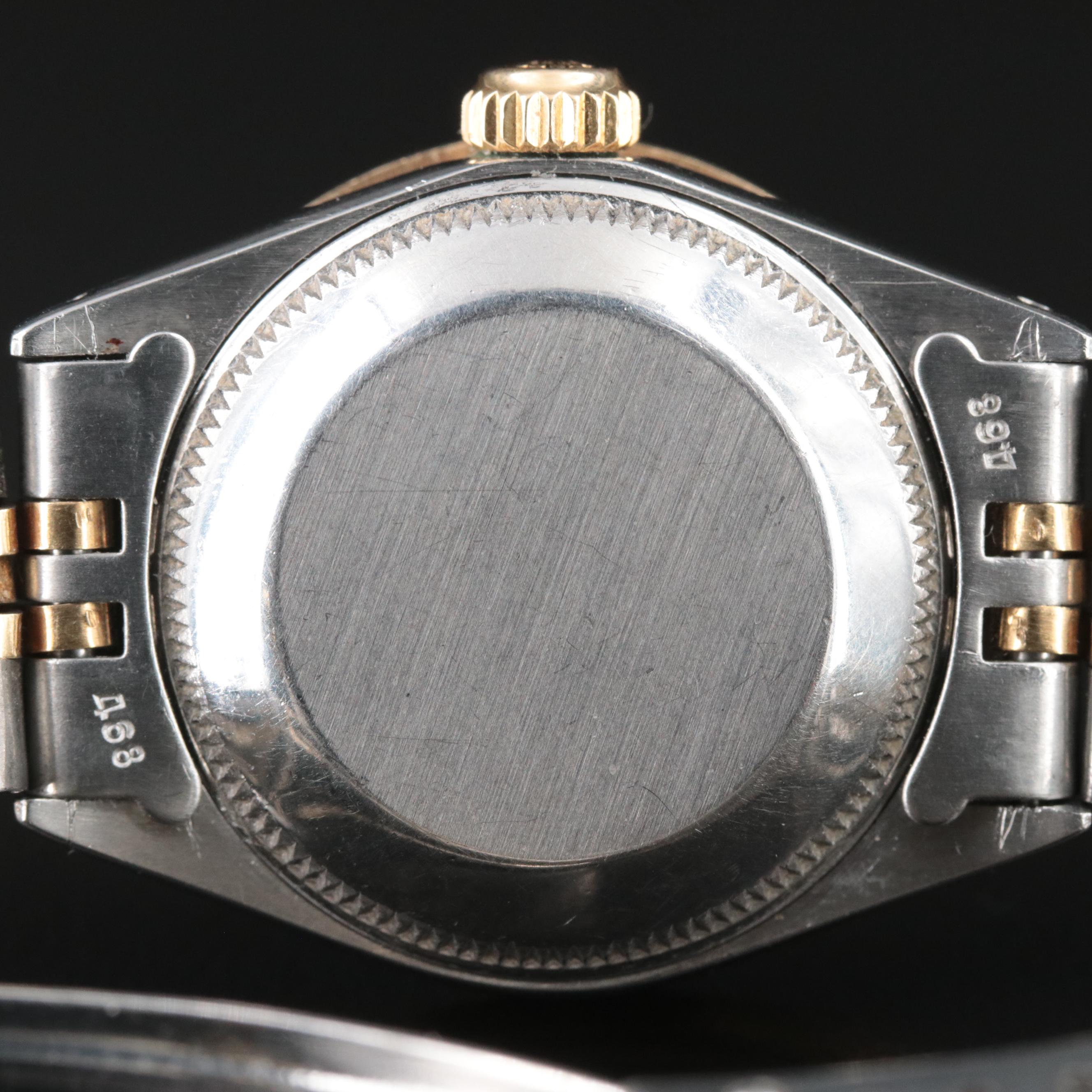 1971 Rolex Custom Diamond Datejust Watch