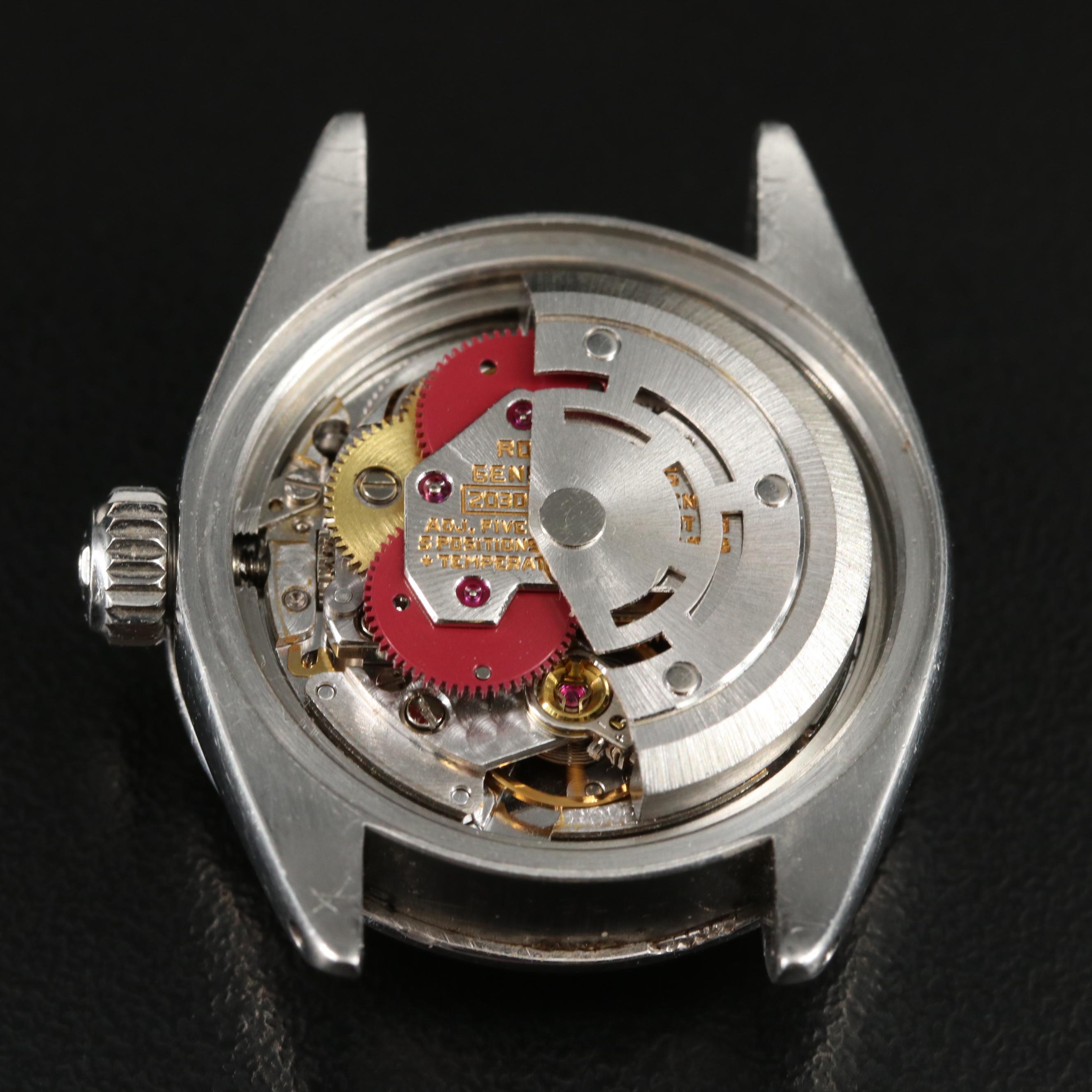 1982 Rolex Custom Diamond, Mother-of-Pearl Dial and Bezel Watch