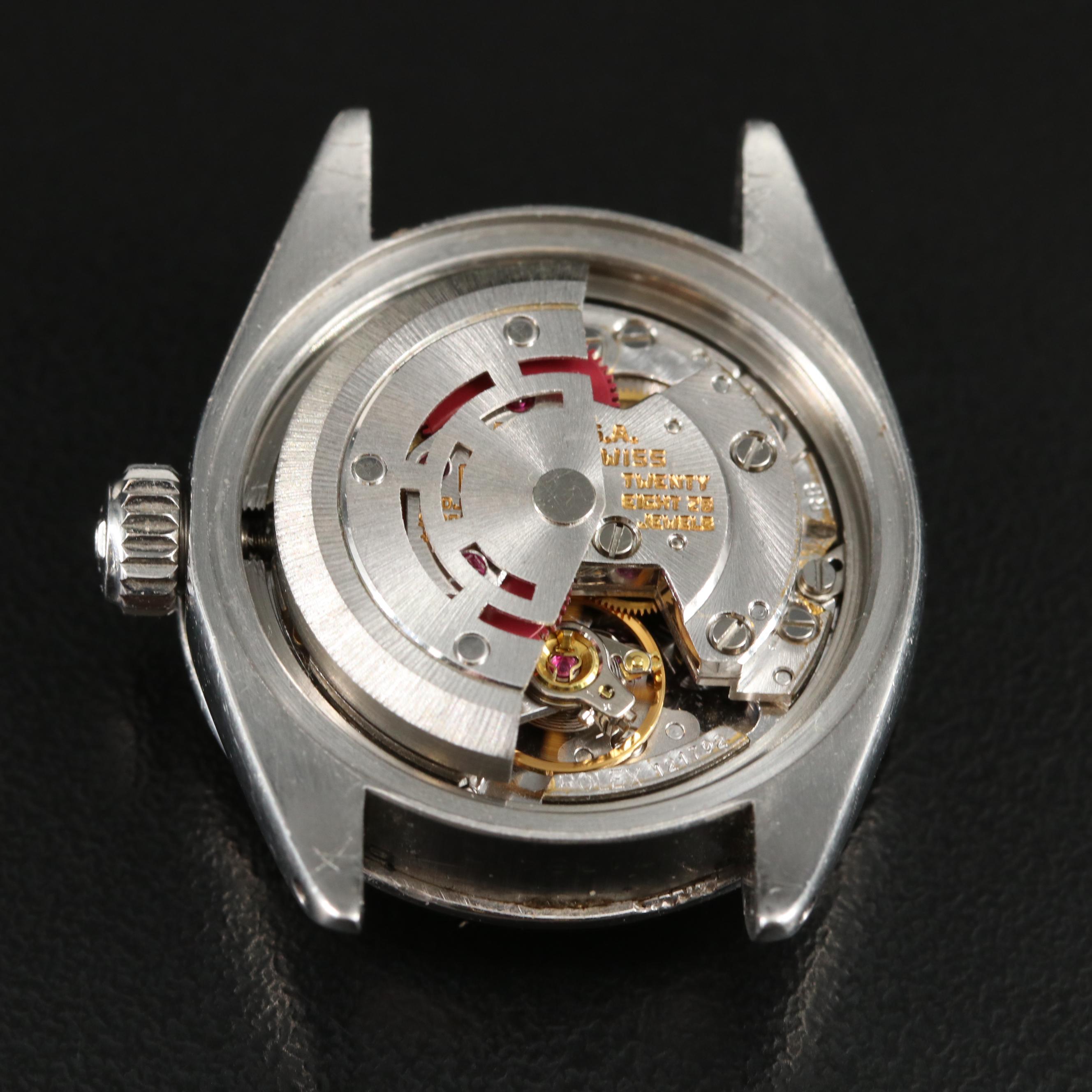 1982 Rolex Custom Diamond, Mother-of-Pearl Dial and Bezel Watch