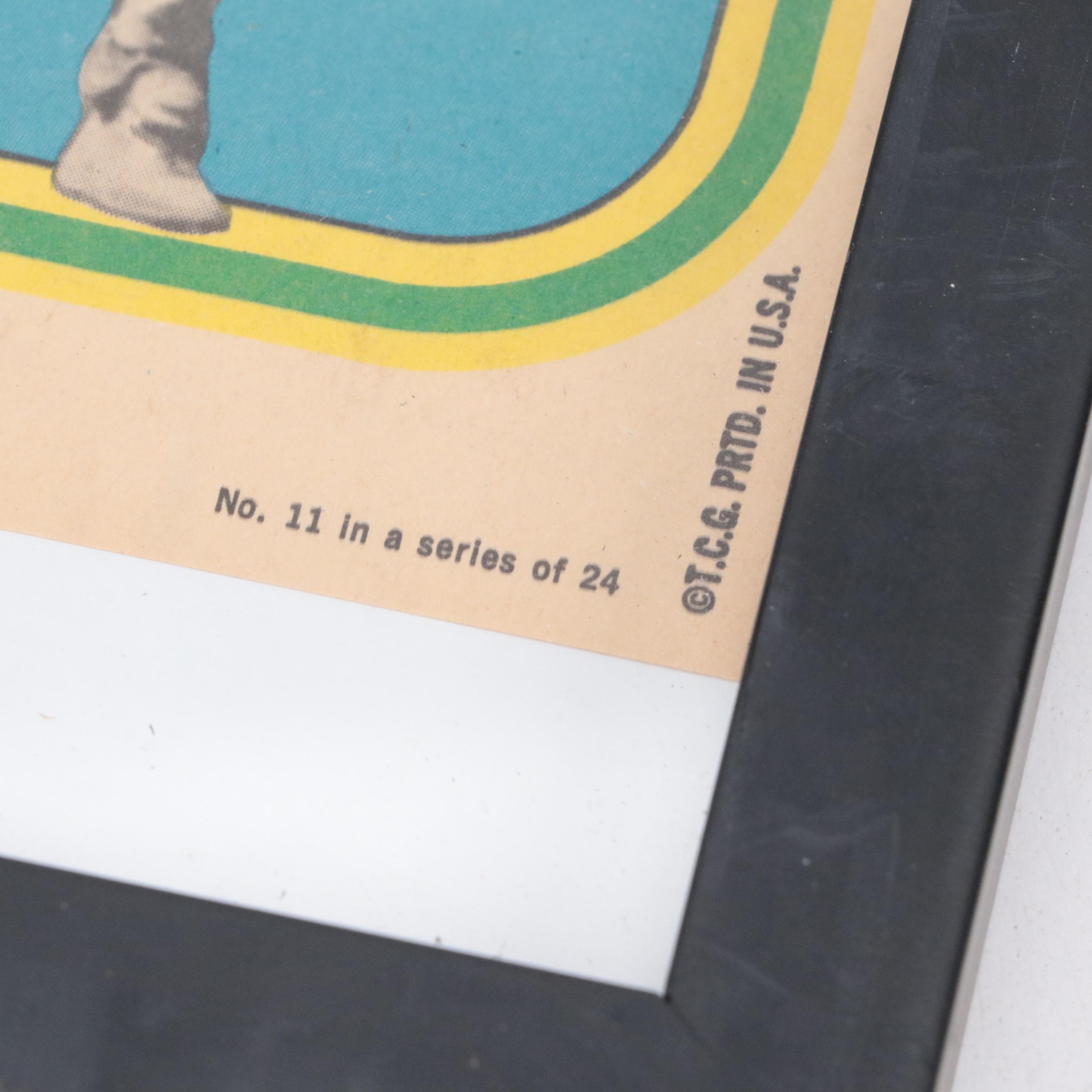 Joe Nuxhall and Greg Hoard Signed Book with 1970 Topps Johnny Bench Poster More