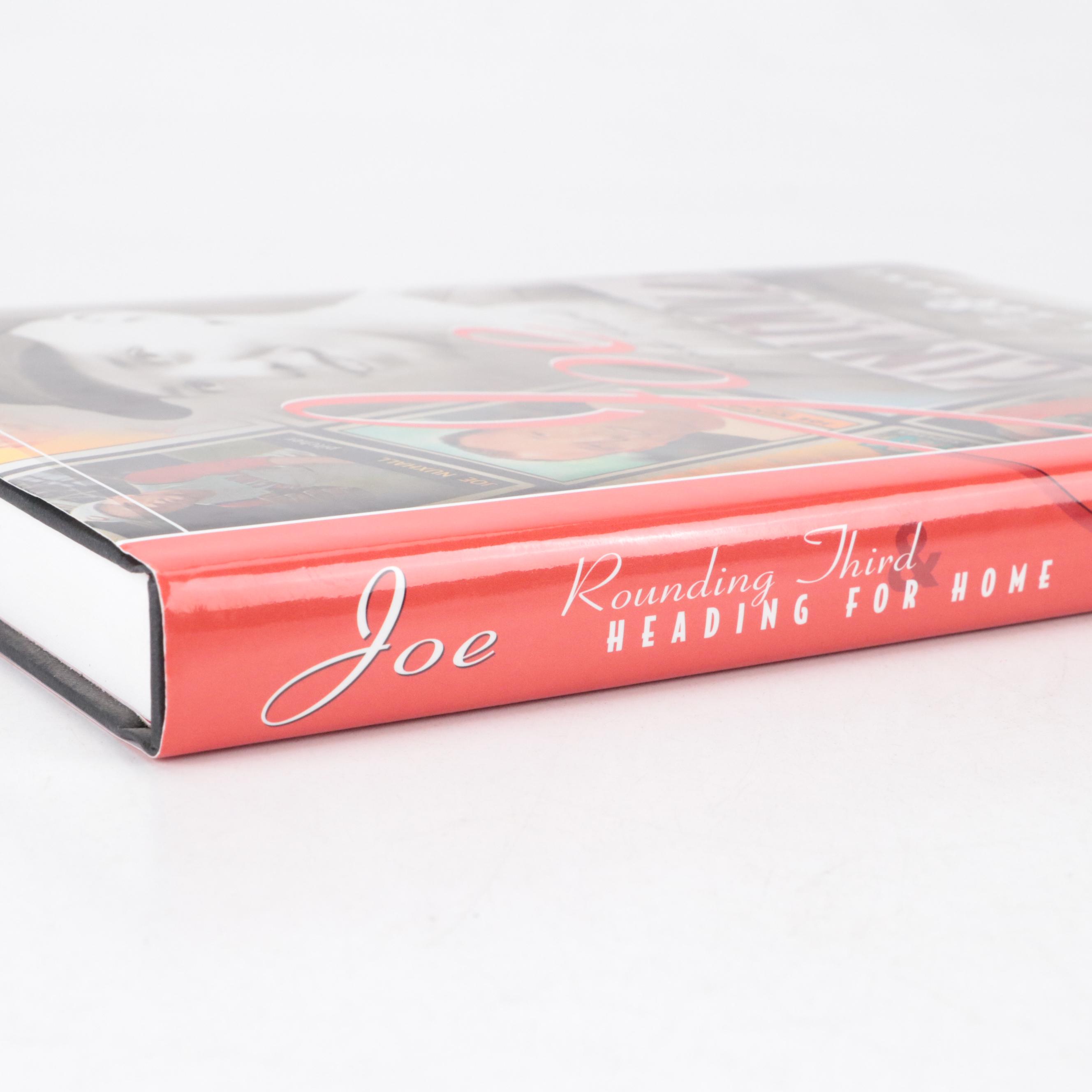 Joe Nuxhall and Greg Hoard Signed Book with 1970 Topps Johnny Bench Poster More