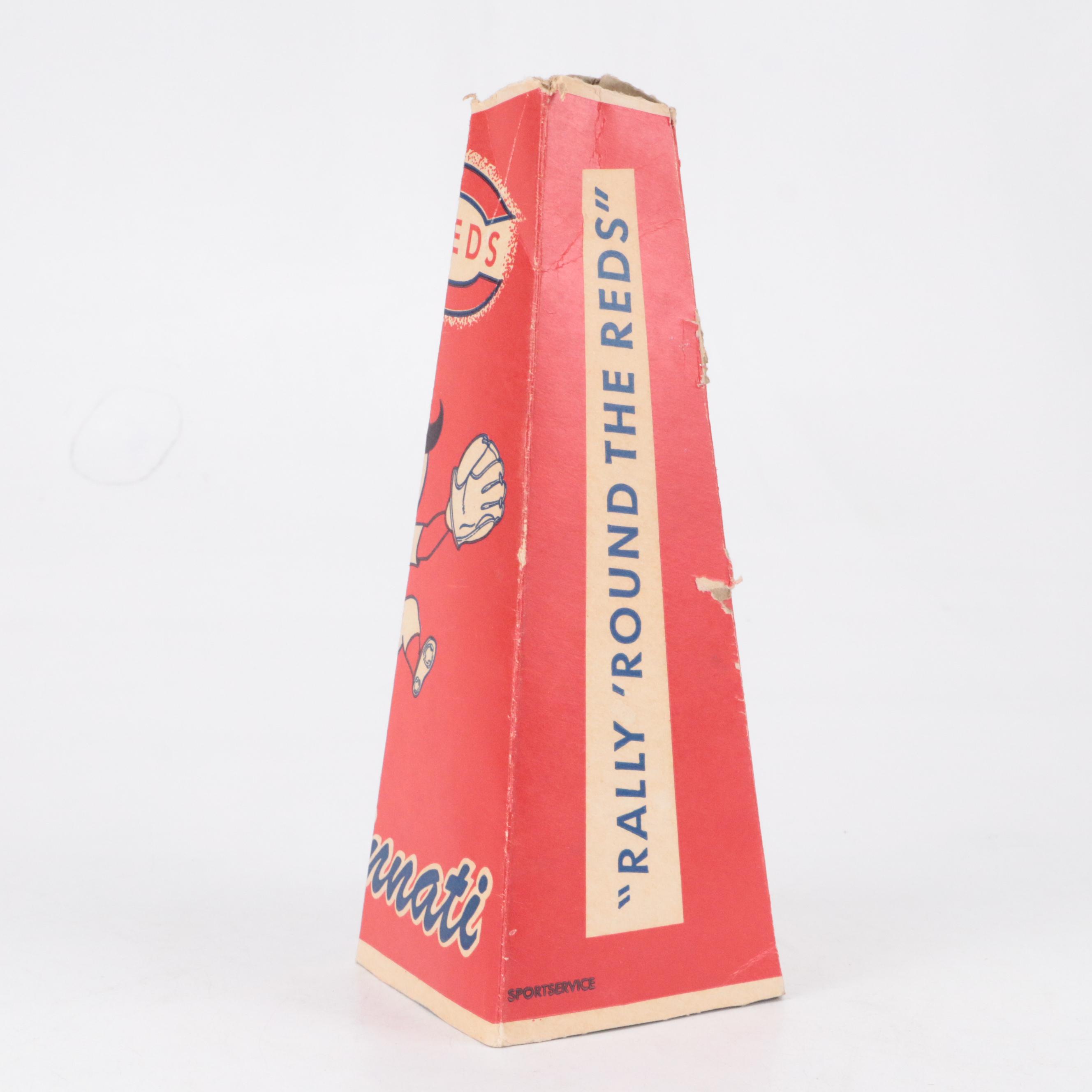 Joe Nuxhall and Greg Hoard Signed Book with 1970 Topps Johnny Bench Poster More