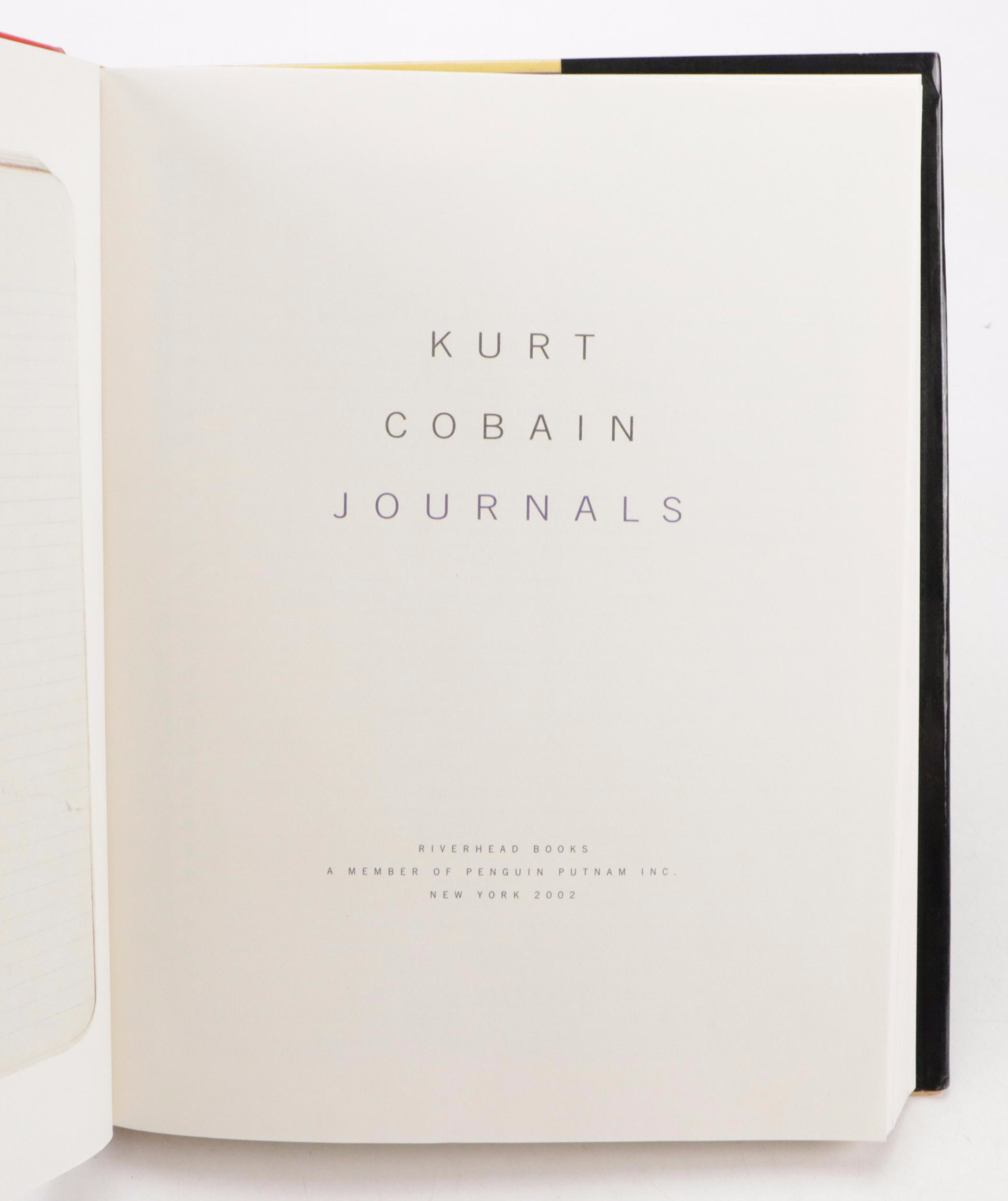 "Kurt Cobain Journals" by Kurt Cobain, 2002