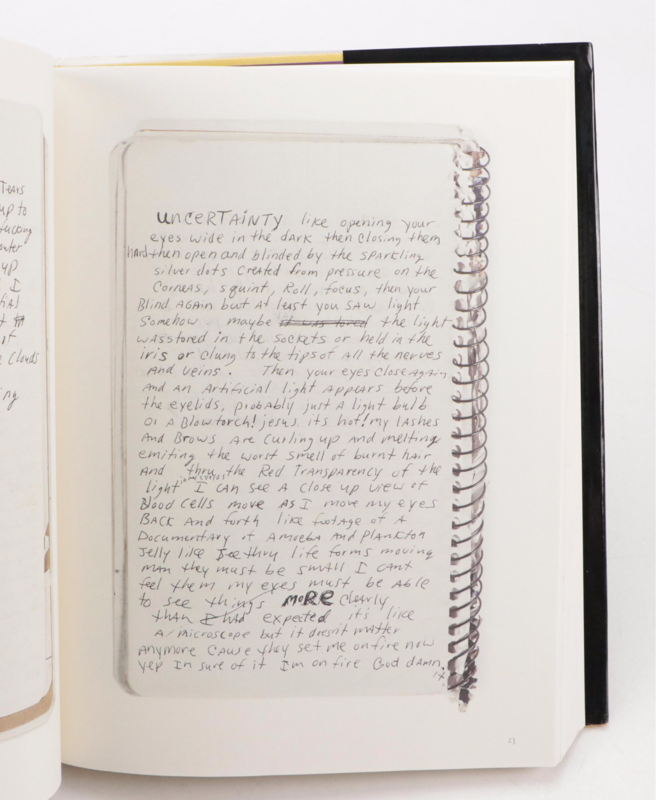"Kurt Cobain Journals" by Kurt Cobain, 2002