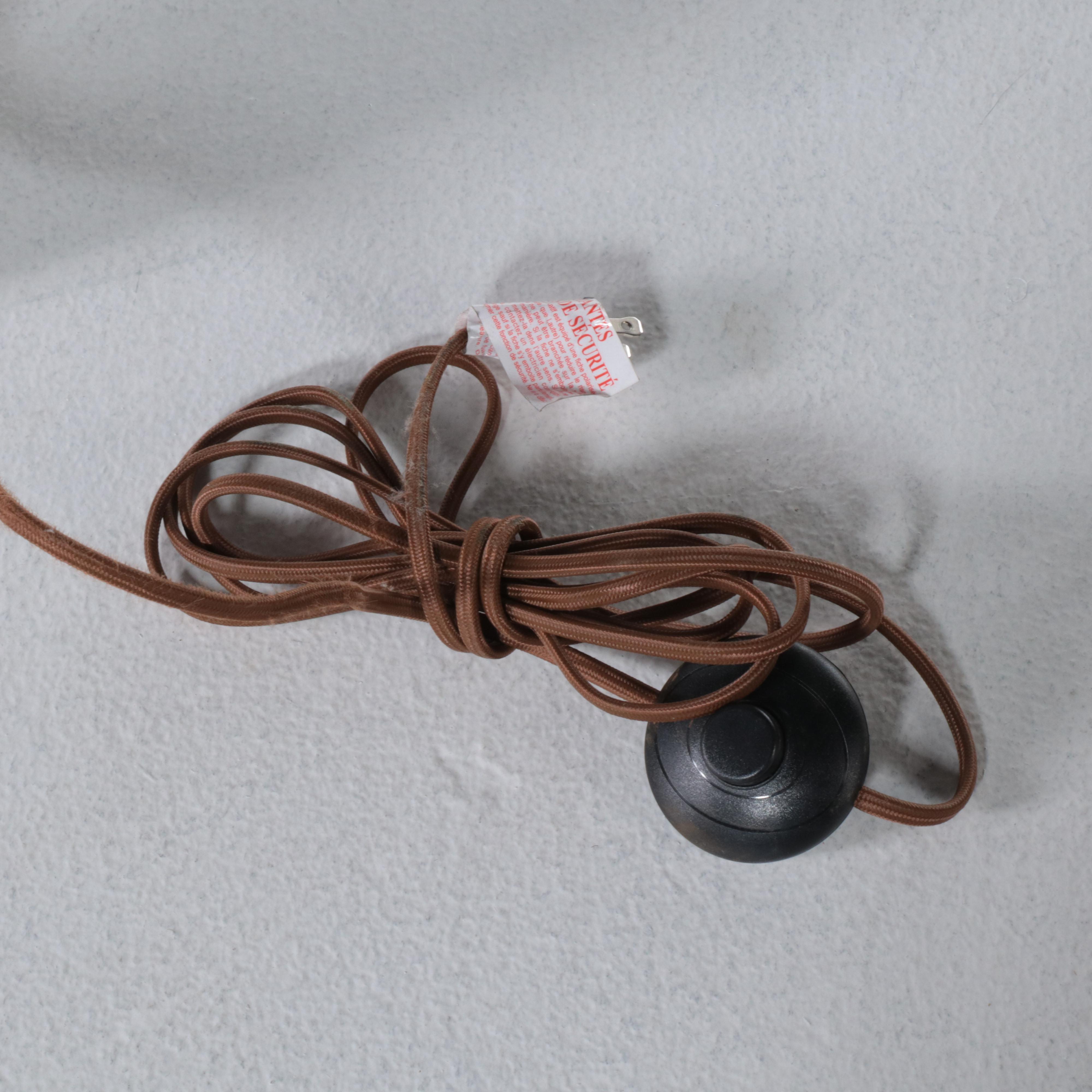 Modernist Style Brass Floor Lamp