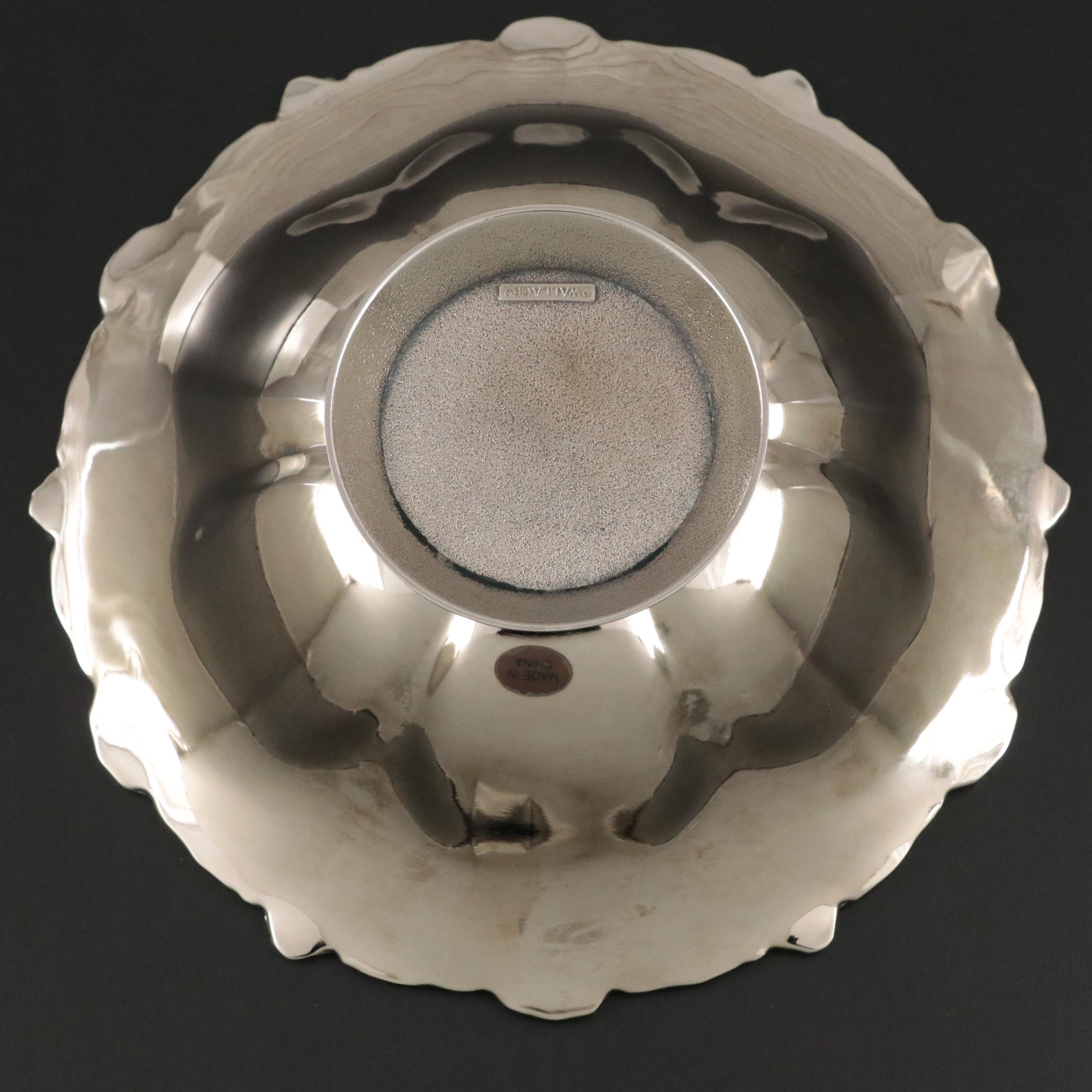 Wallace Silver Plate Bowl with Presentation Box